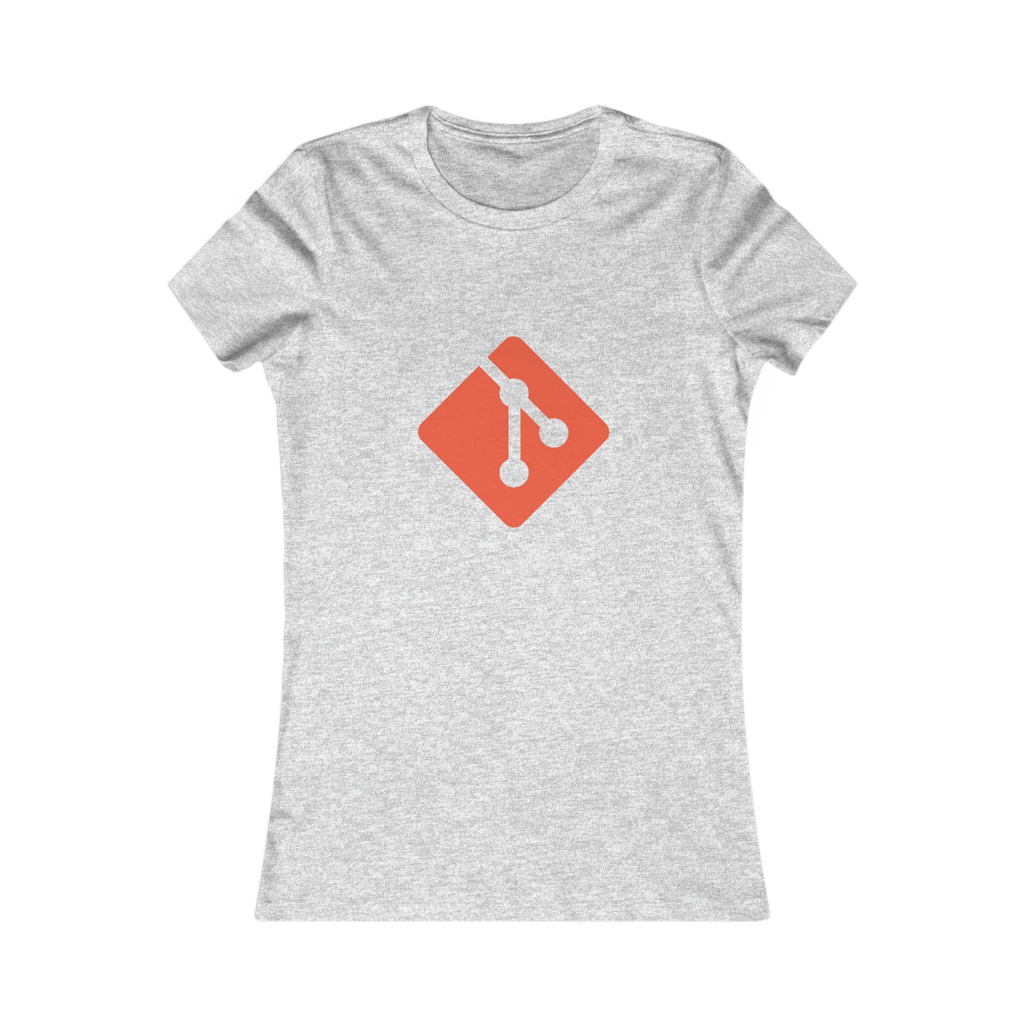 Git Logo (Red) - Women's Favorite Tee