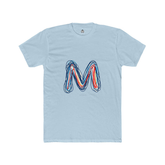 Scribbles (Letter M) T-Shirt - Men