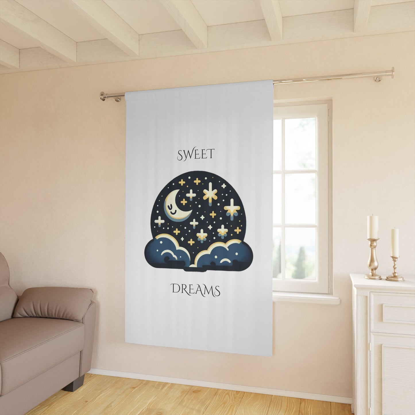 Sweet Dreams - Window Curtains (1 Piece)
