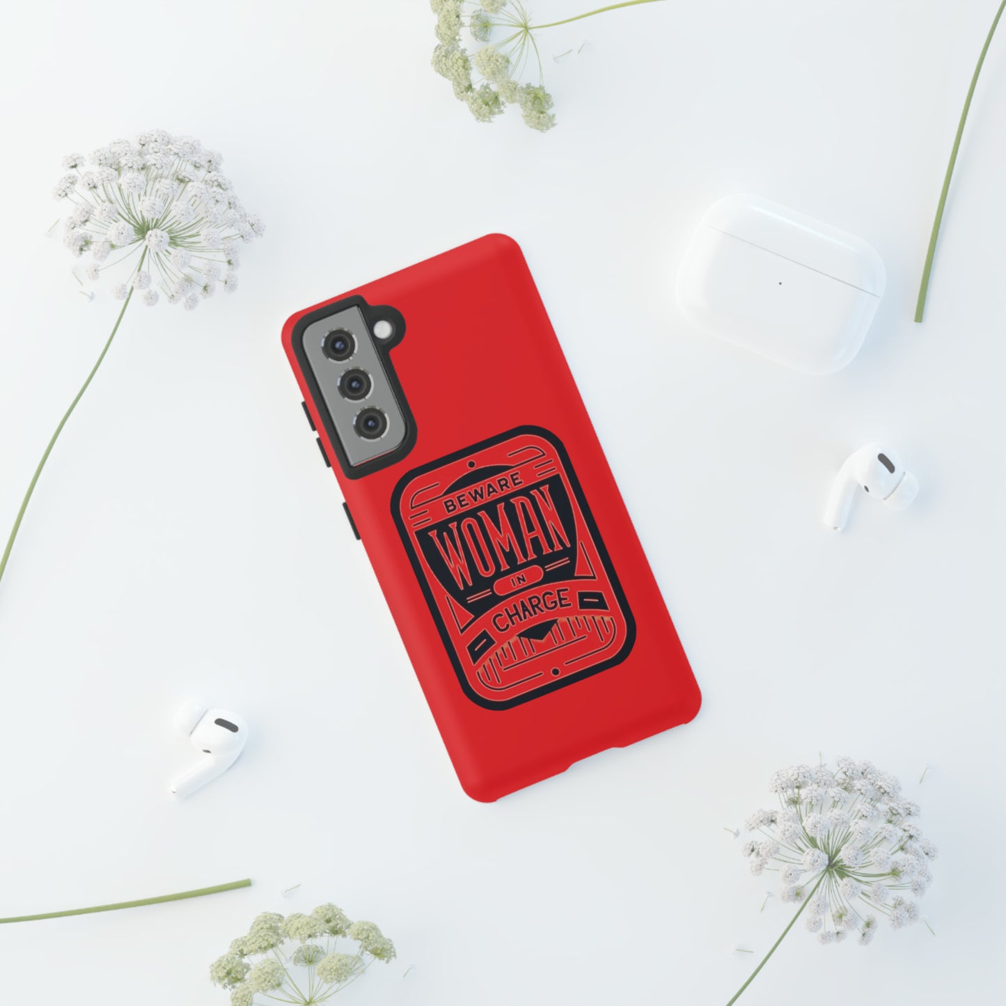 Woman In Charge (Red) - Tough Cases