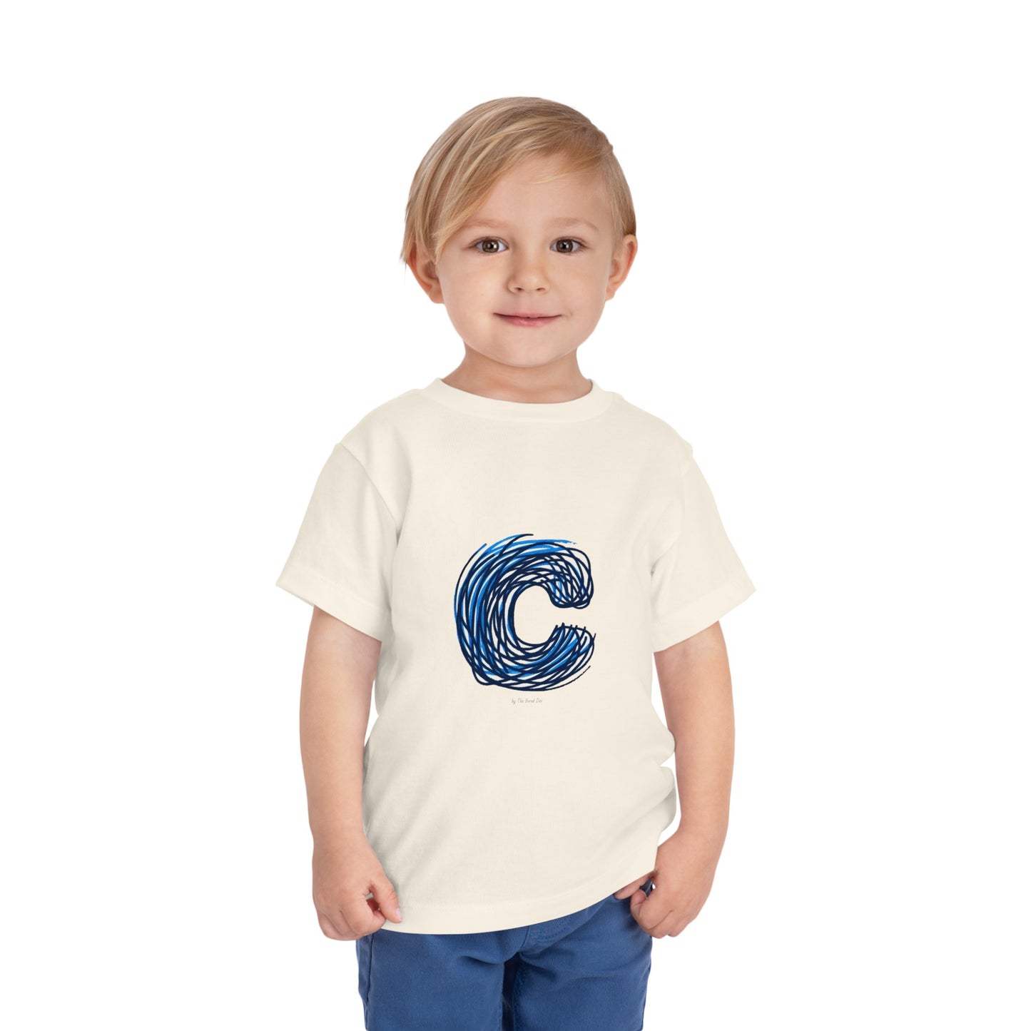 Scribbles (Letter C) T-Shirt - Toddler Short Sleeve Tee
