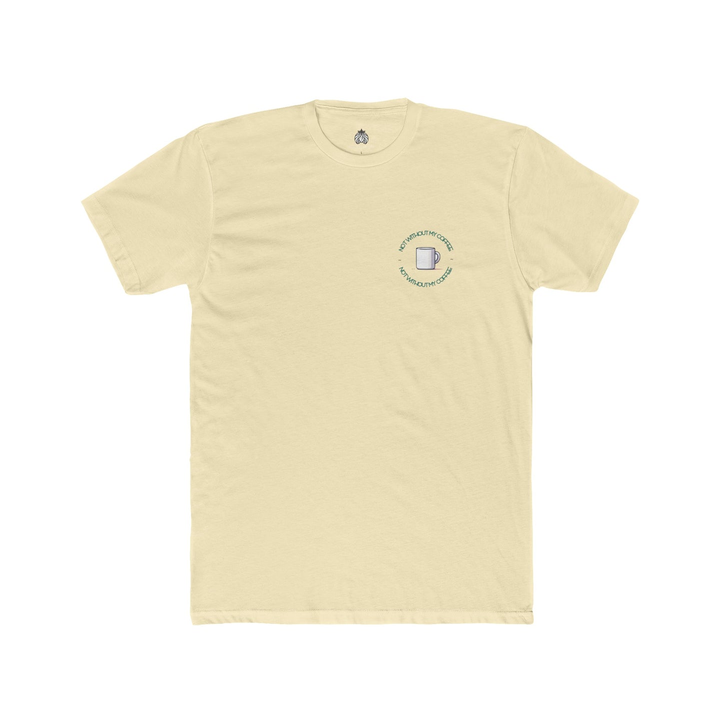 Not Without My Coffee T-Shirt - Green (Left) - Men