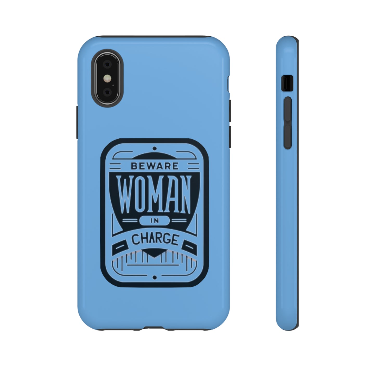 Woman In Charge (Light Blue) - Tough Cases