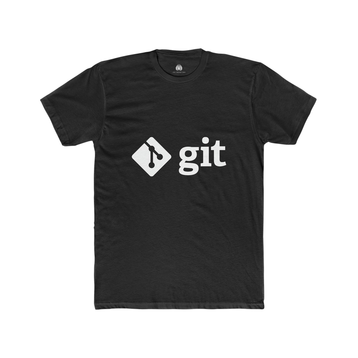 Git Logo & Text - Men T-Shirt