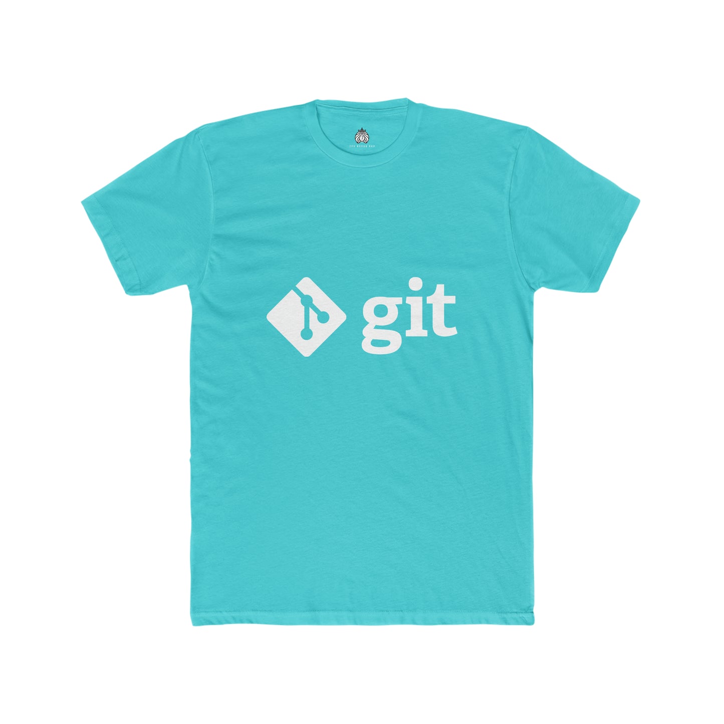 Git Logo & Text - Men T-Shirt