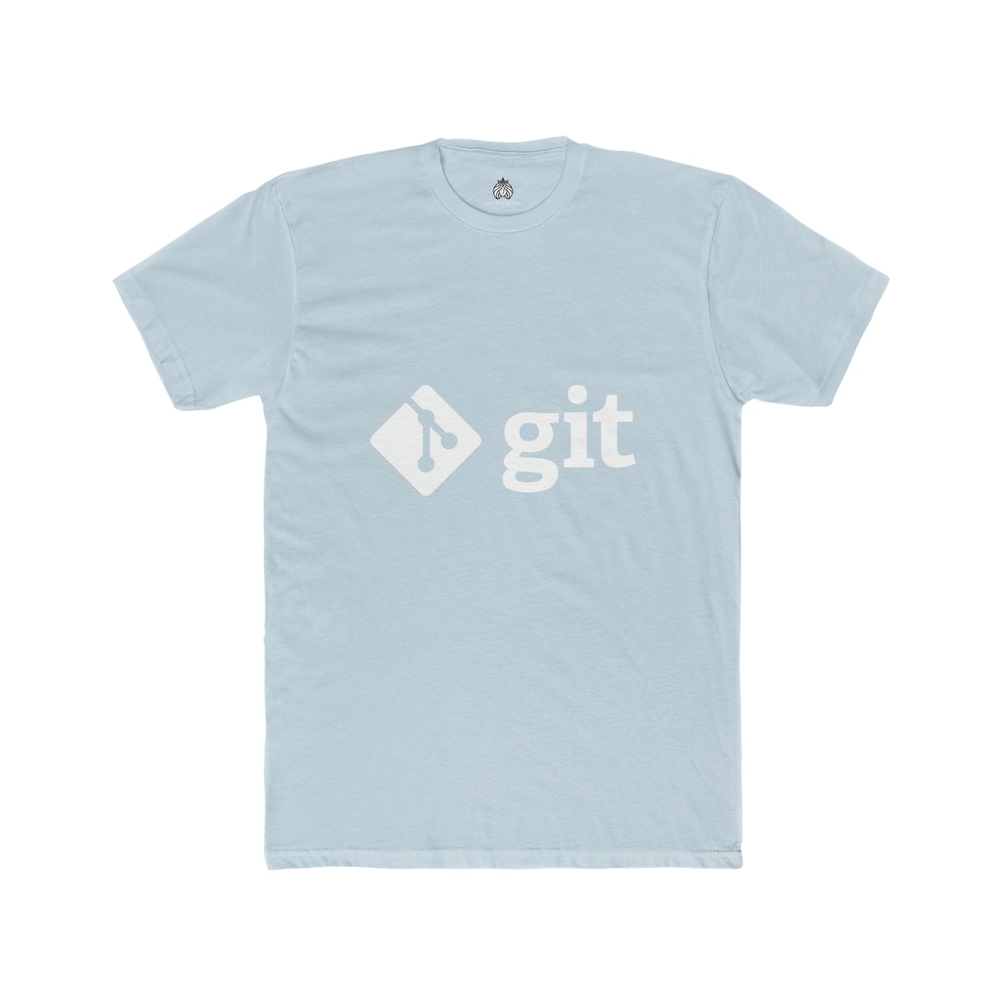 Git Logo & Text - Men T-Shirt