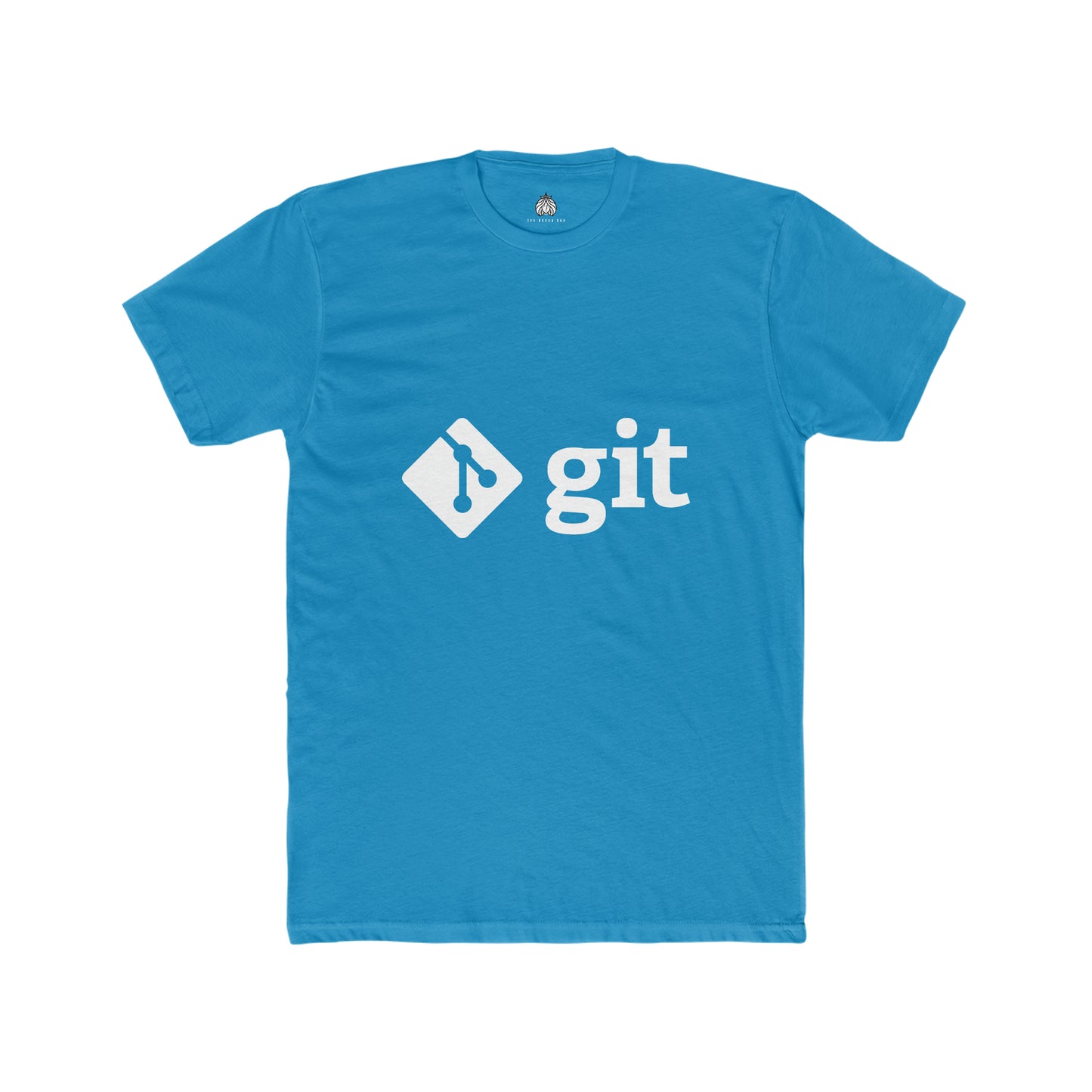 Git Logo & Text - Men T-Shirt