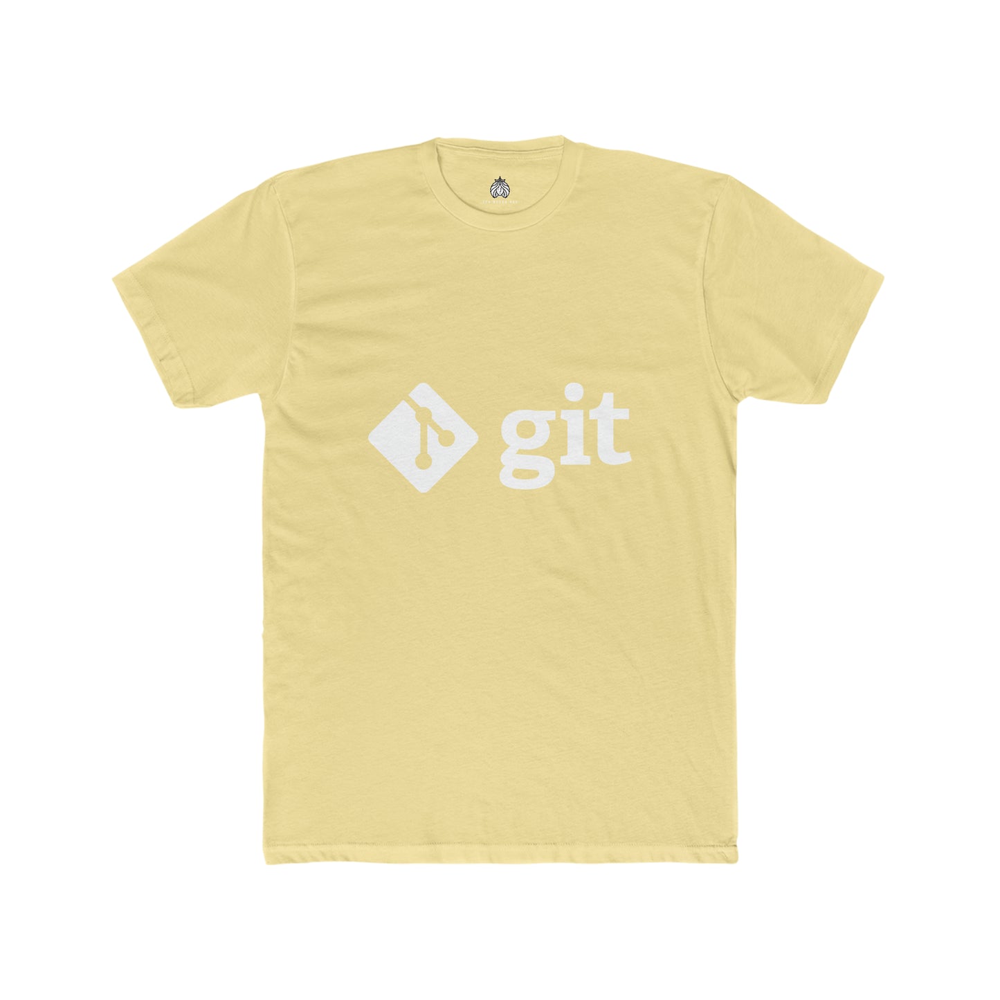 Git Logo & Text - Men T-Shirt