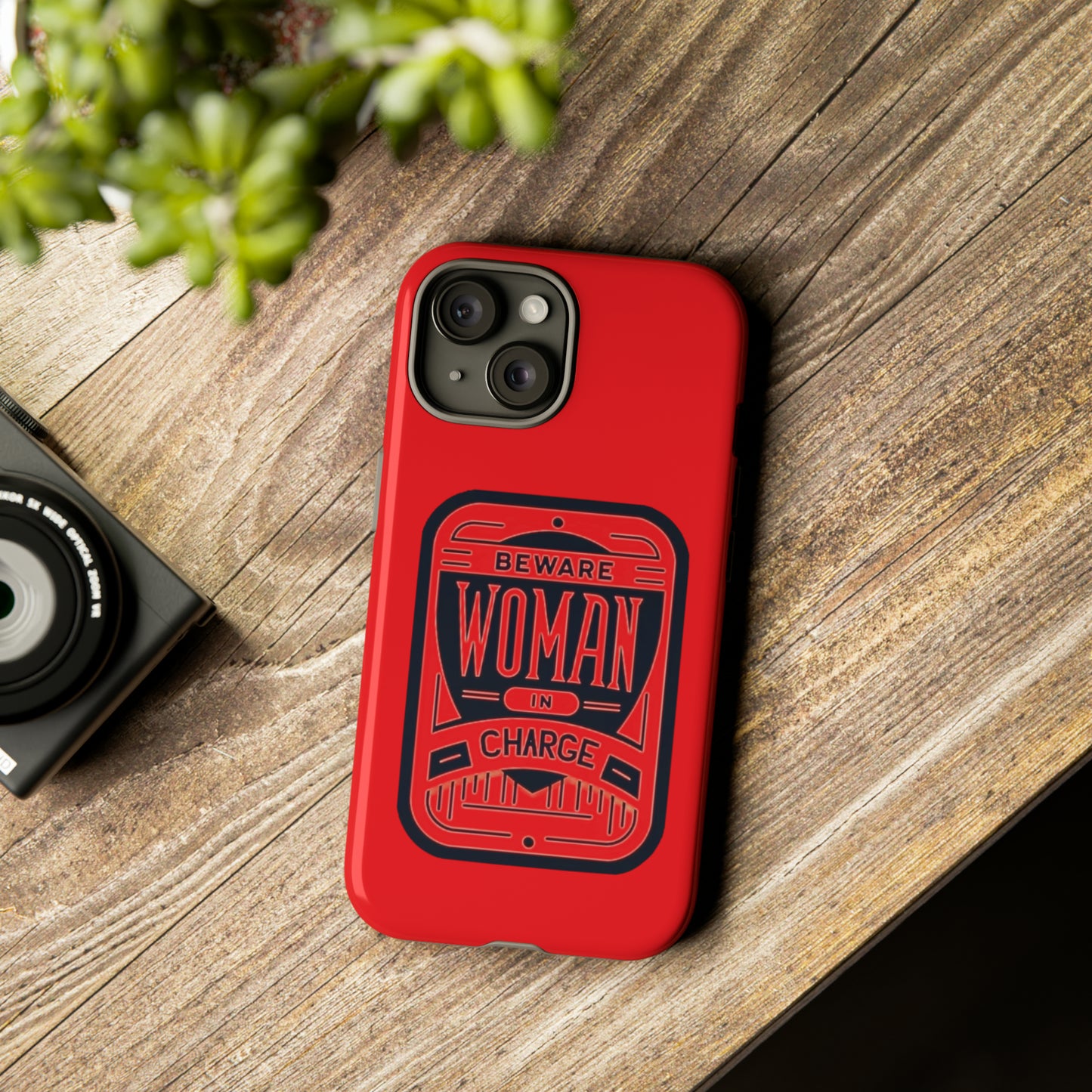 Woman In Charge (Red) - Tough Cases