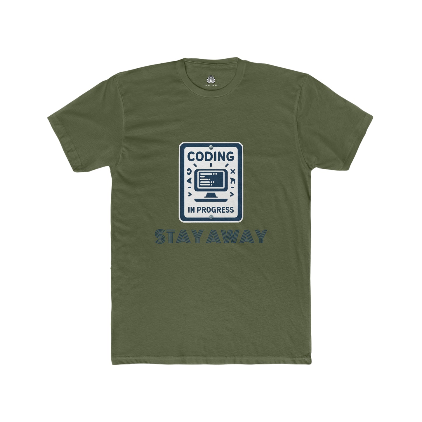 Coding In Progress Stay Away - Men T-Shirt