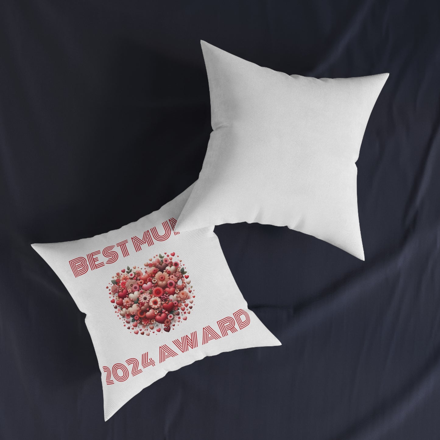 Best Mum 2024 Award (British English) - Square Pillow