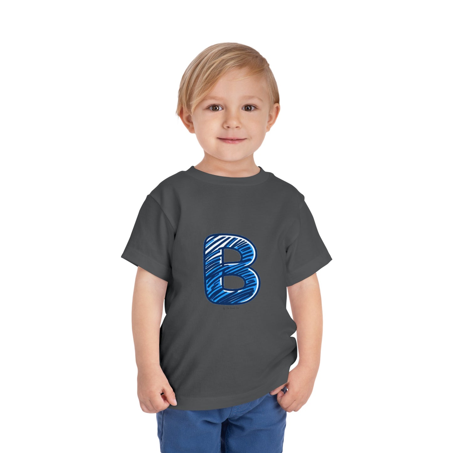 Scribbles (Letter B) T-Shirt - Toddler Short Sleeve Tee