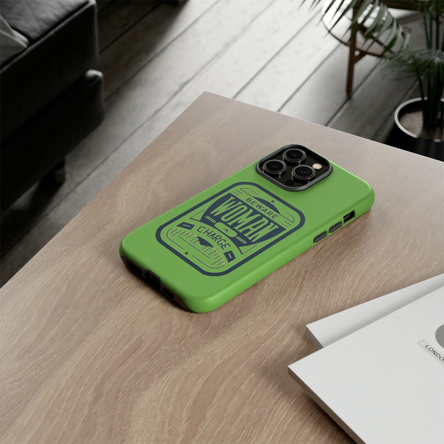 Woman In Charge (Light Green) - Tough Cases