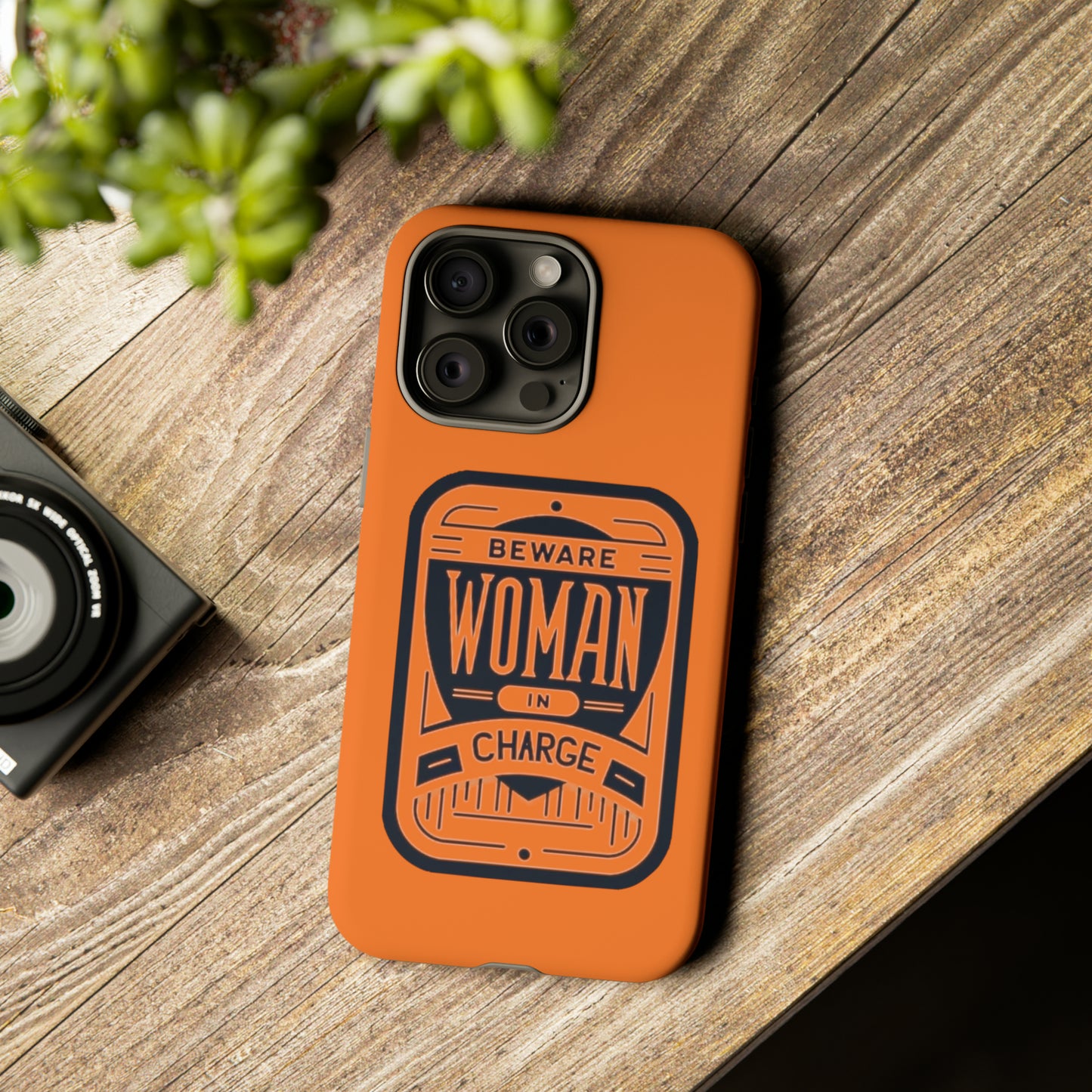 Woman In Charge (Orange) - Tough Cases