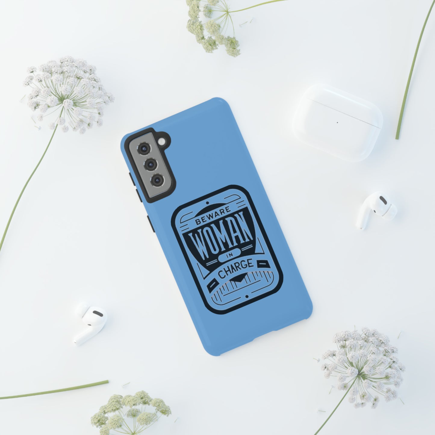 Woman In Charge (Light Blue) - Tough Cases