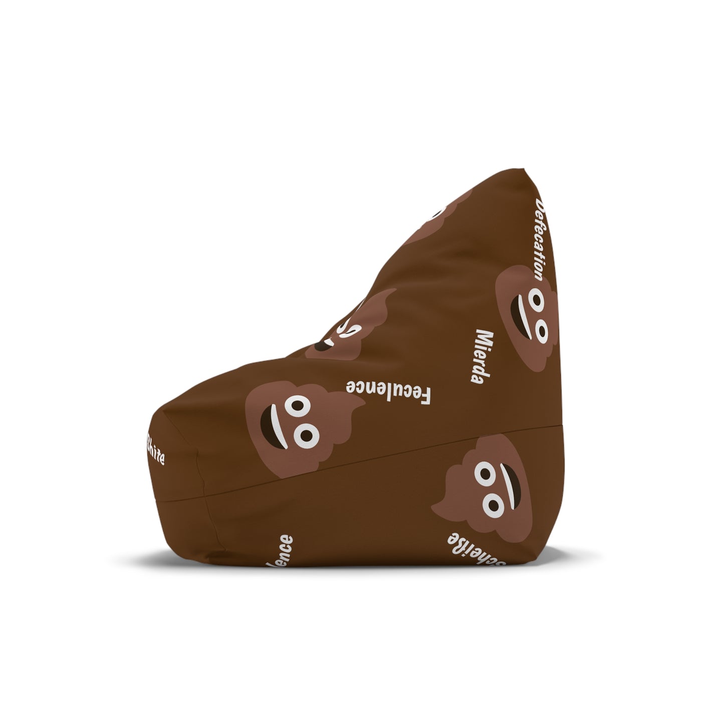 Funny Shit Bean Bag Chair Cover