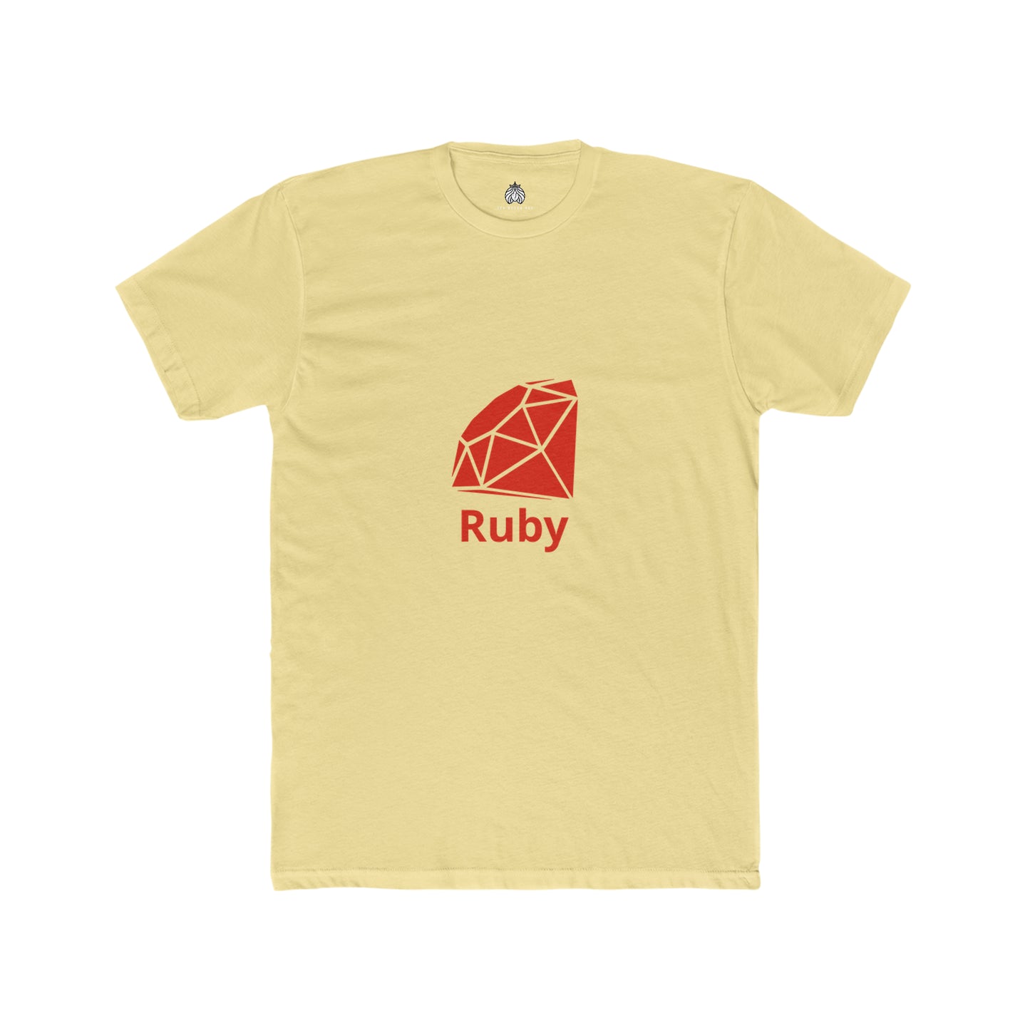 Ruby Logo & Text - Men T-Shirt