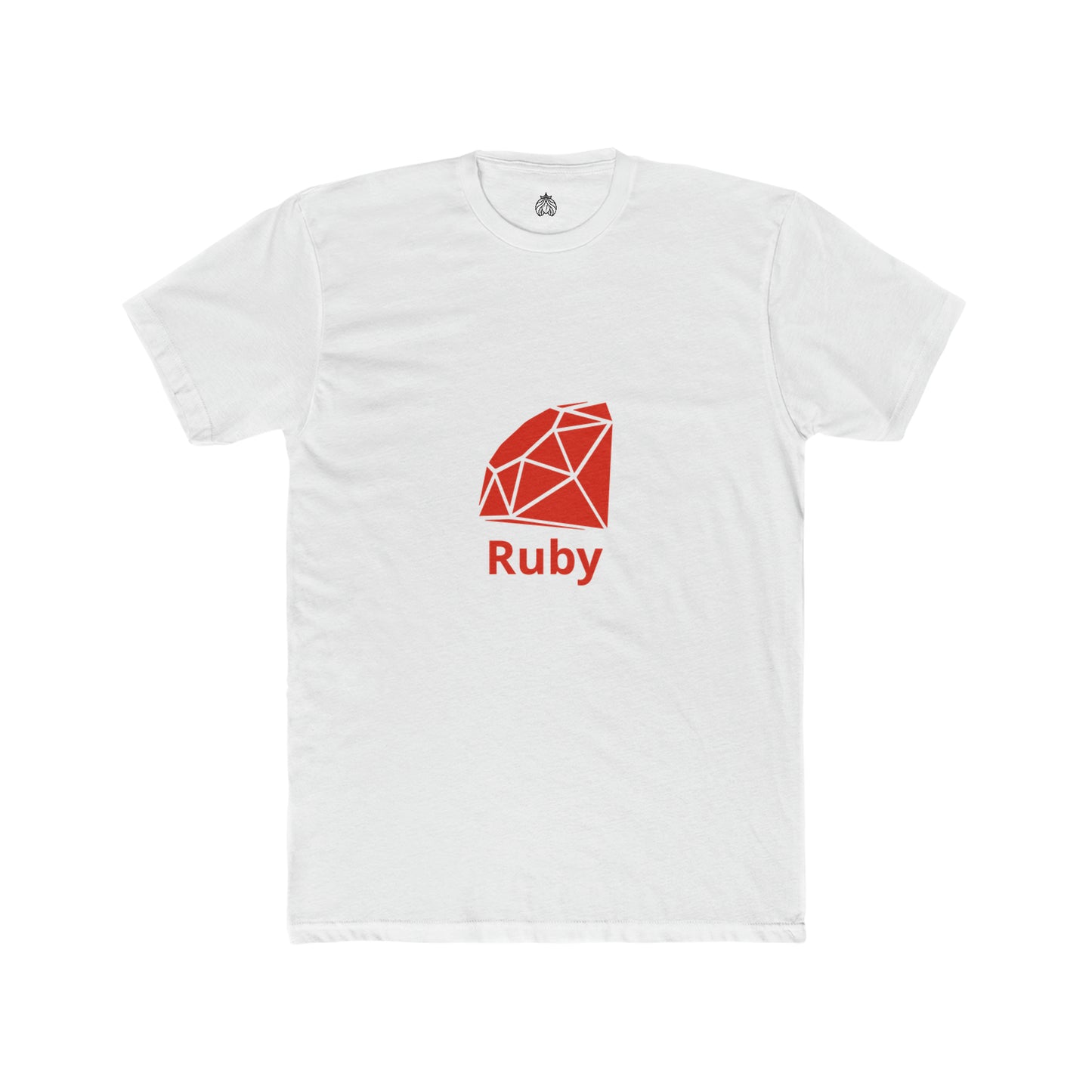 Ruby Logo & Text - Men T-Shirt