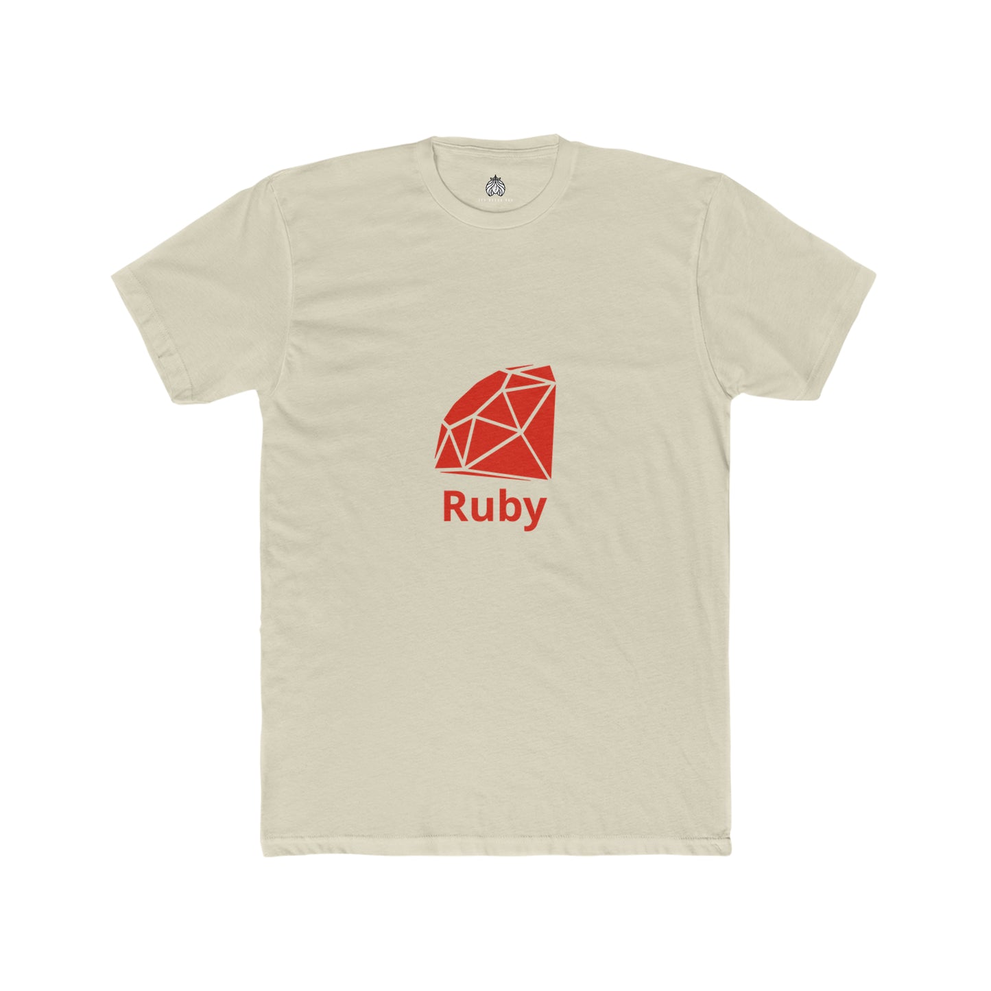 Ruby Logo & Text - Men T-Shirt