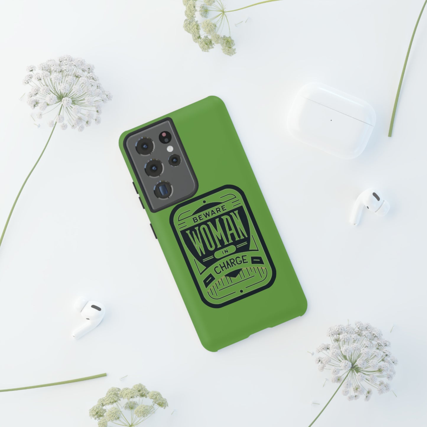 Woman In Charge (Light Green) - Tough Cases