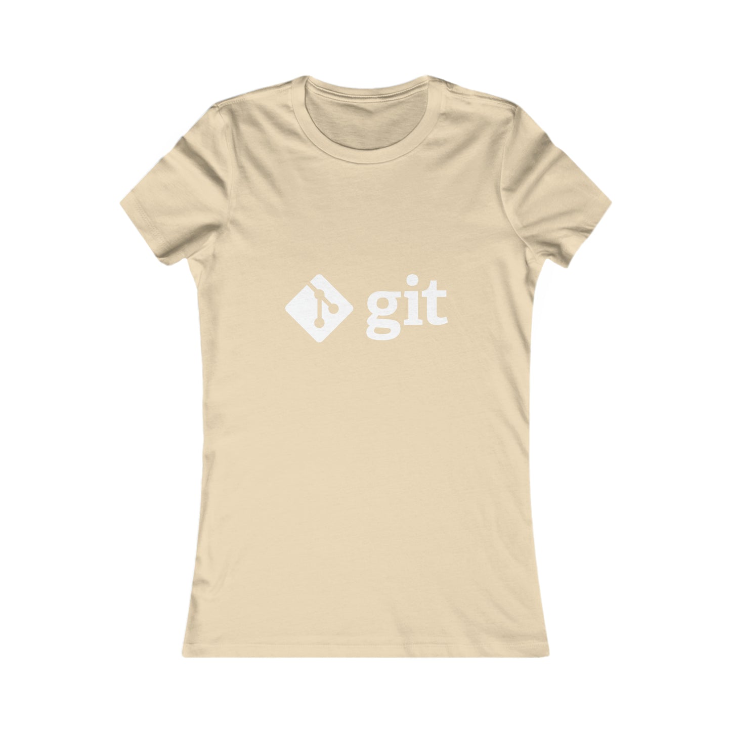 Git Logo & Text - Women's Favorite Tee