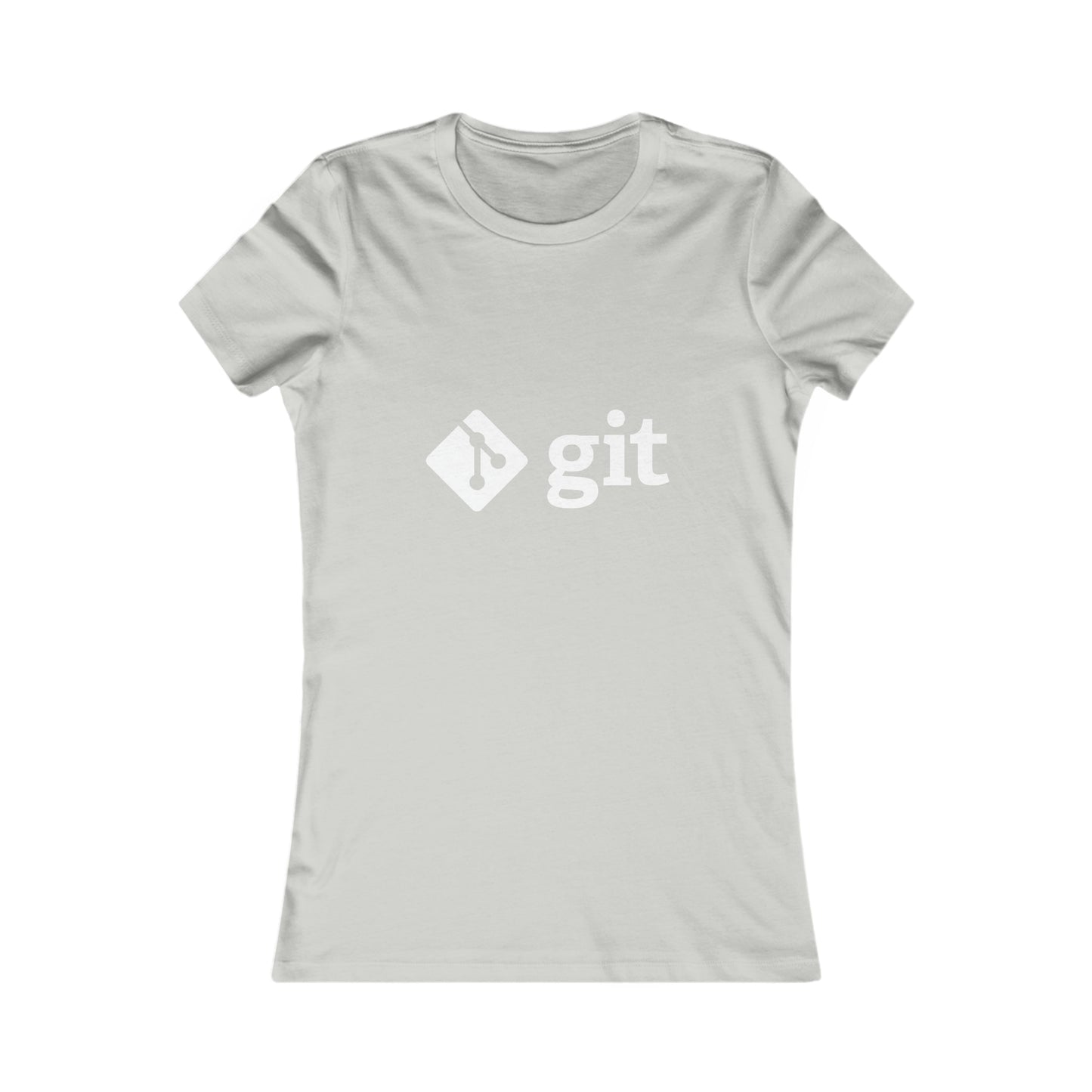 Git Logo & Text - Women's Favorite Tee