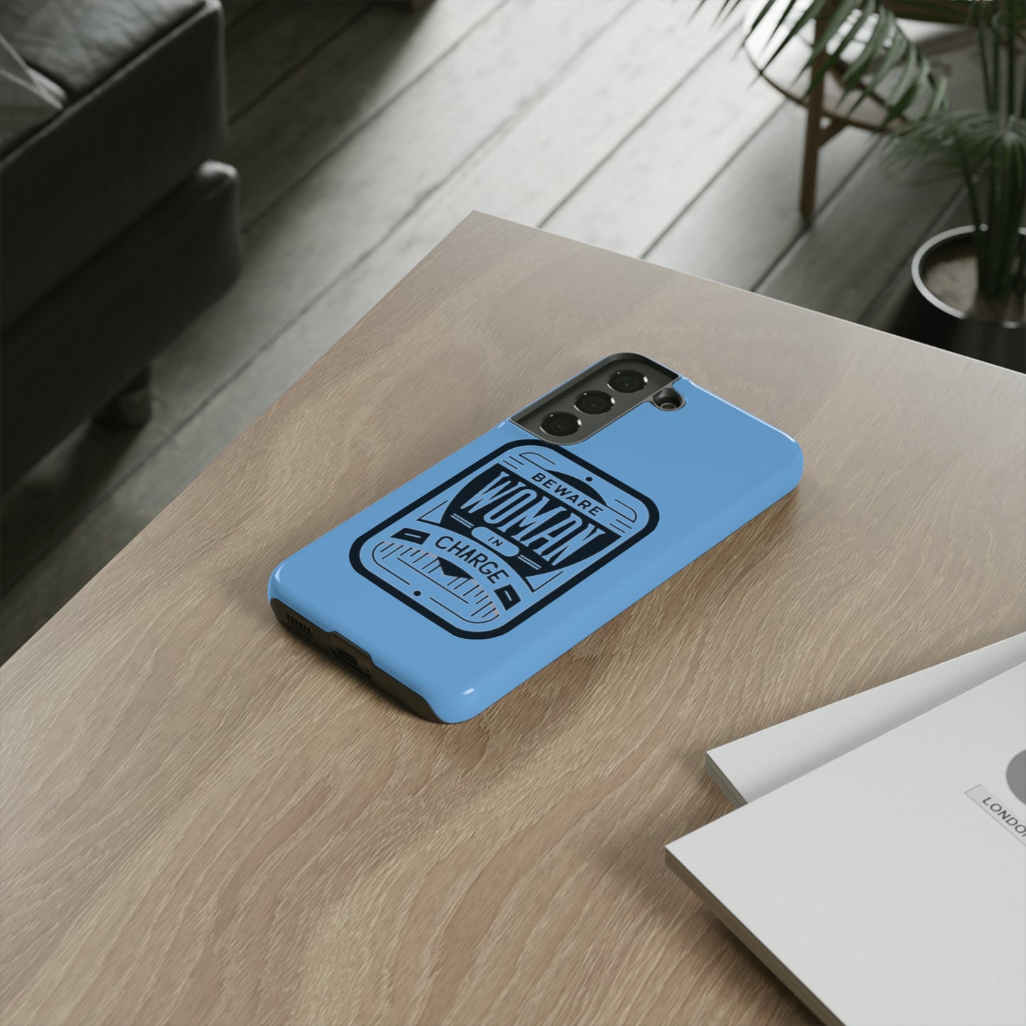 Woman In Charge (Light Blue) - Tough Cases