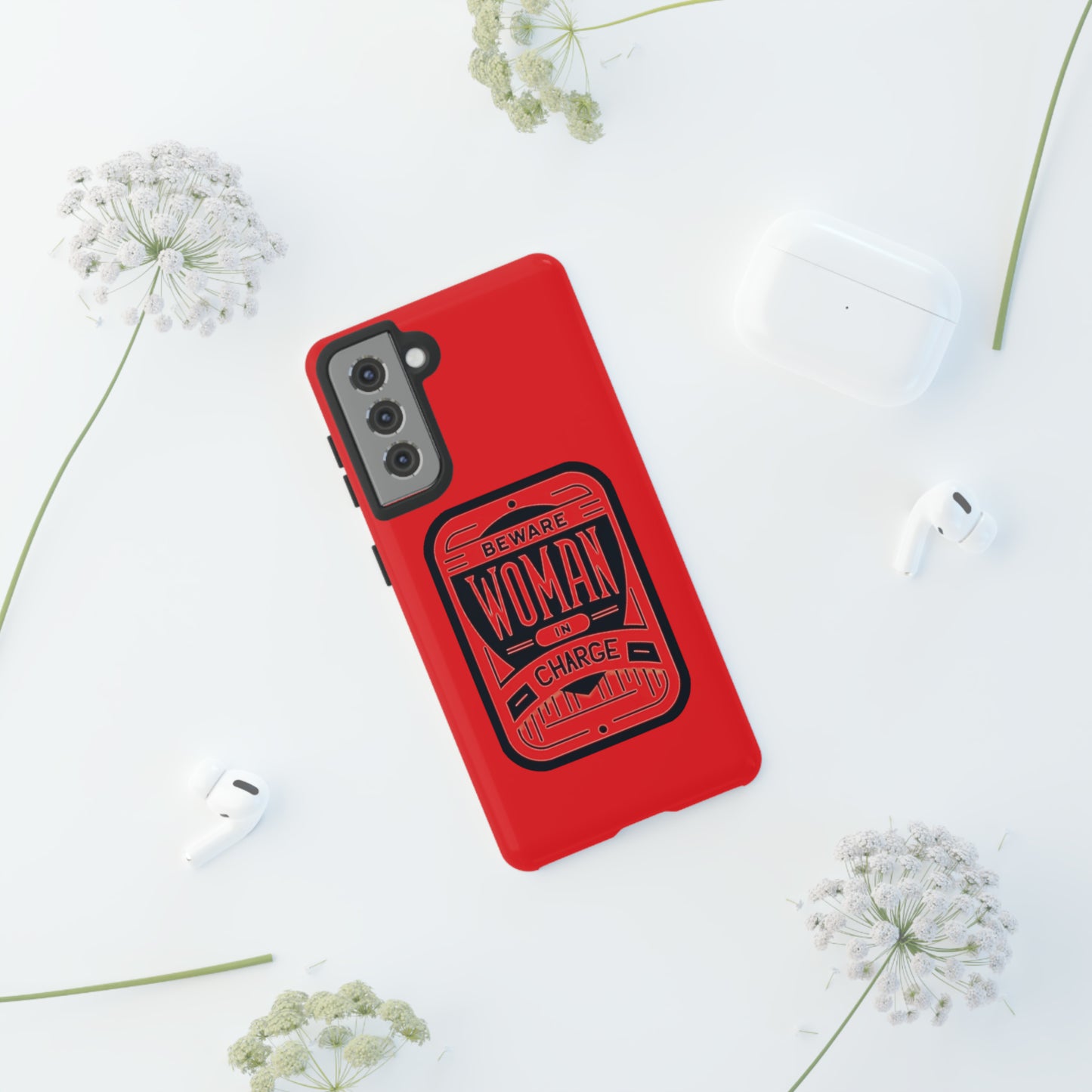 Woman In Charge (Red) - Tough Cases