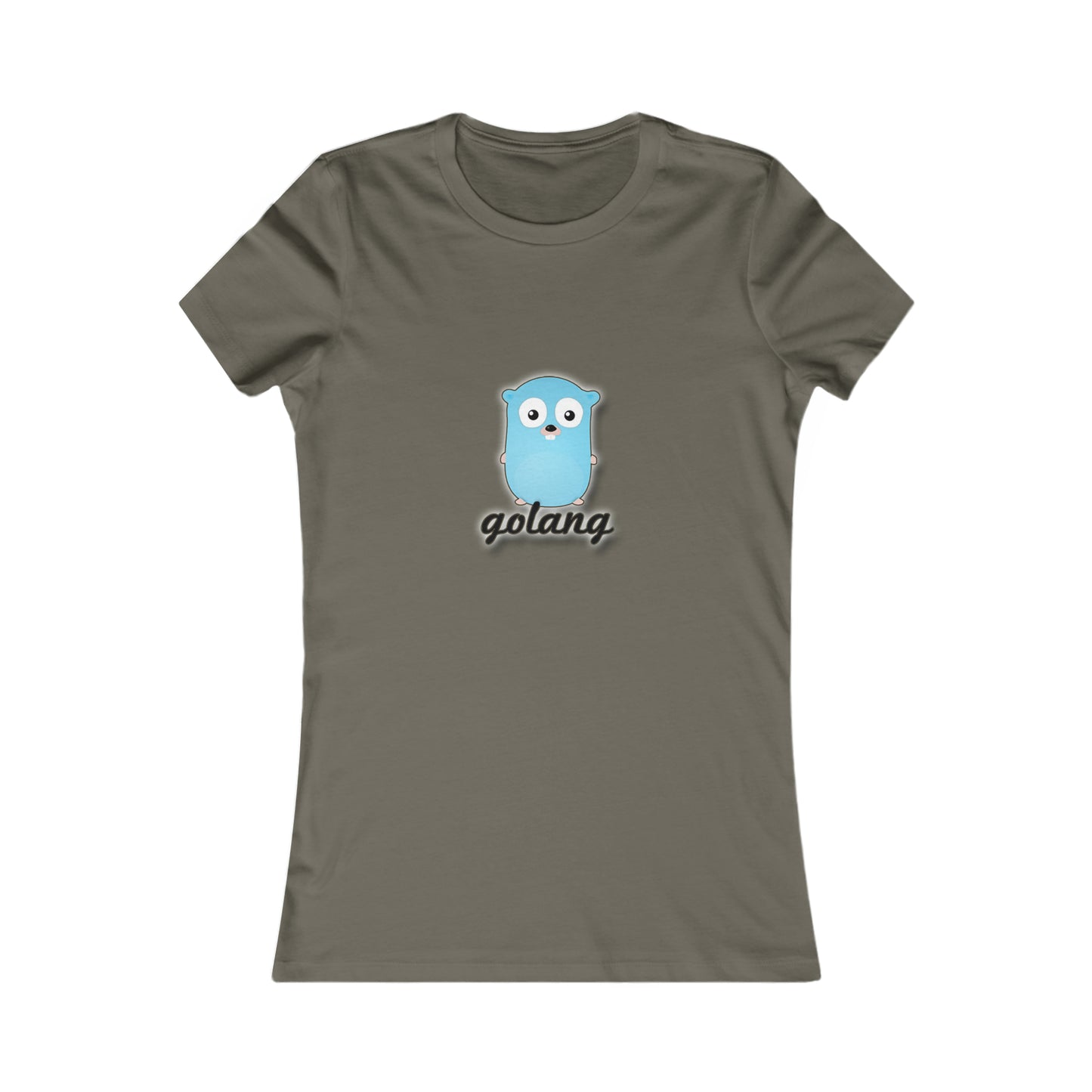 Golang Logo & Text - Women's Favorite Tee