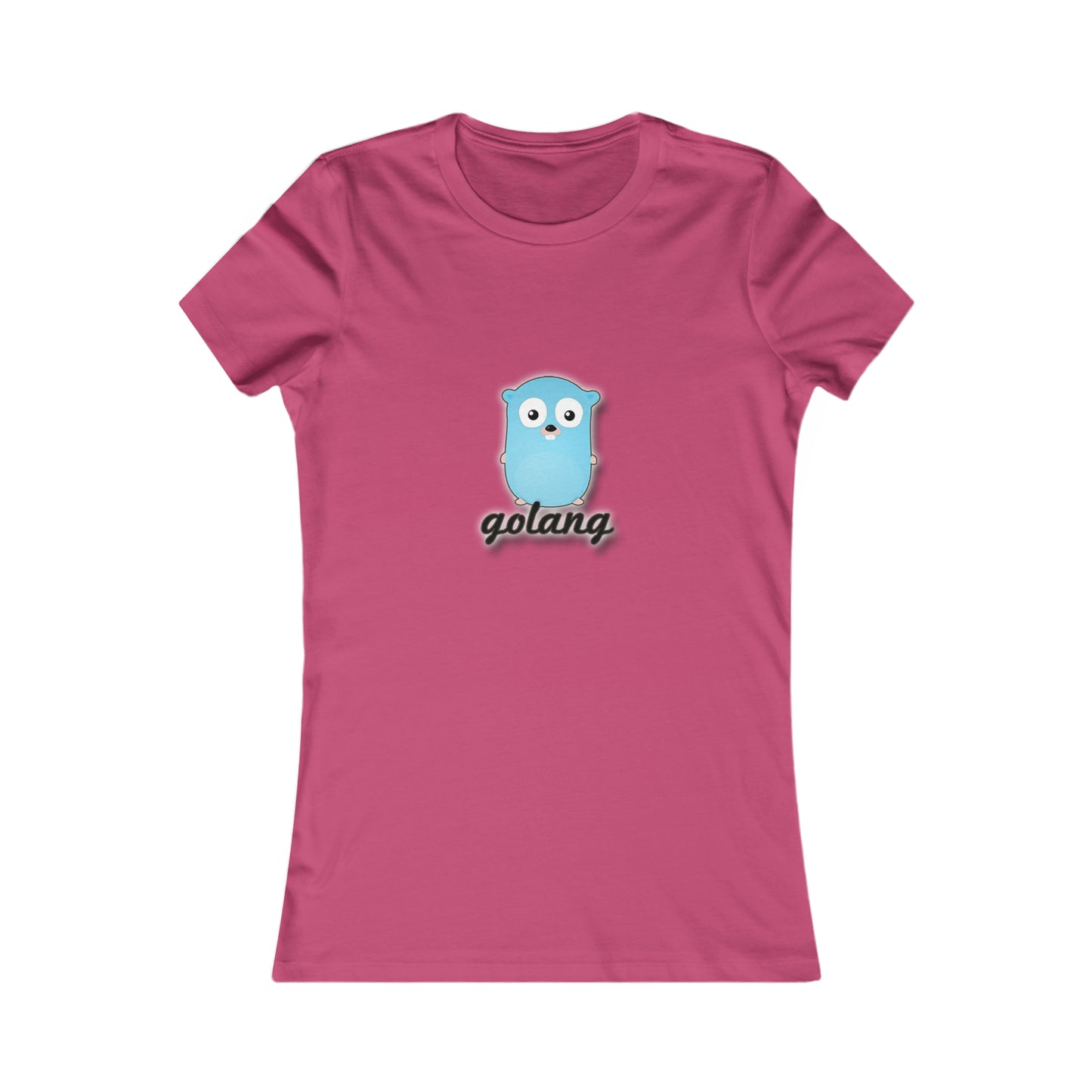 Golang Logo & Text - Women's Favorite Tee