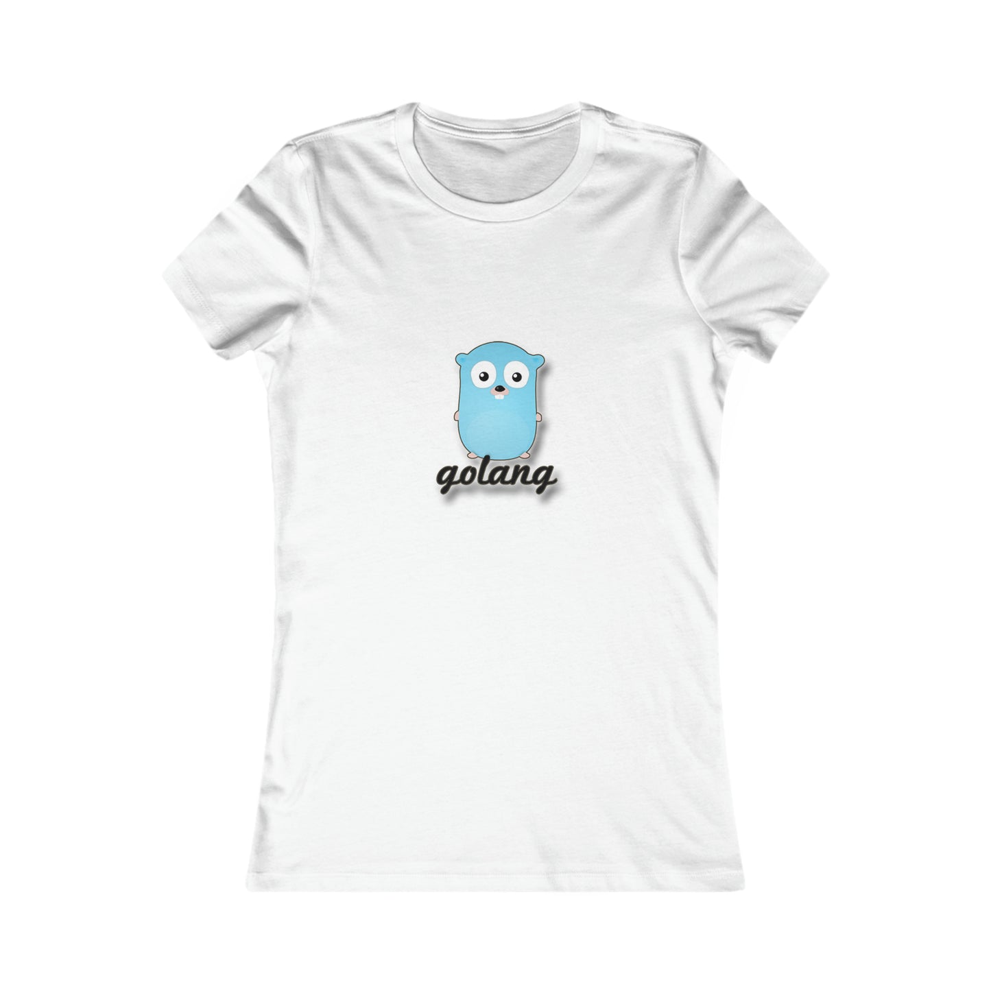 Golang Logo & Text - Women's Favorite Tee