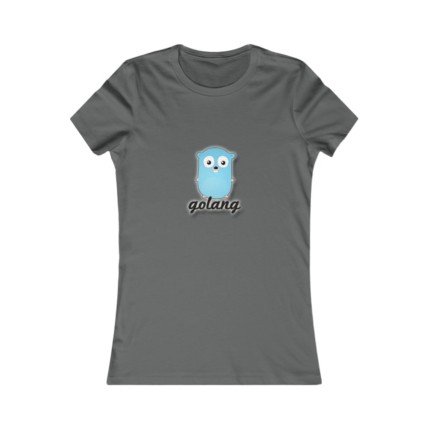 Golang Logo & Text - Women's Favorite Tee