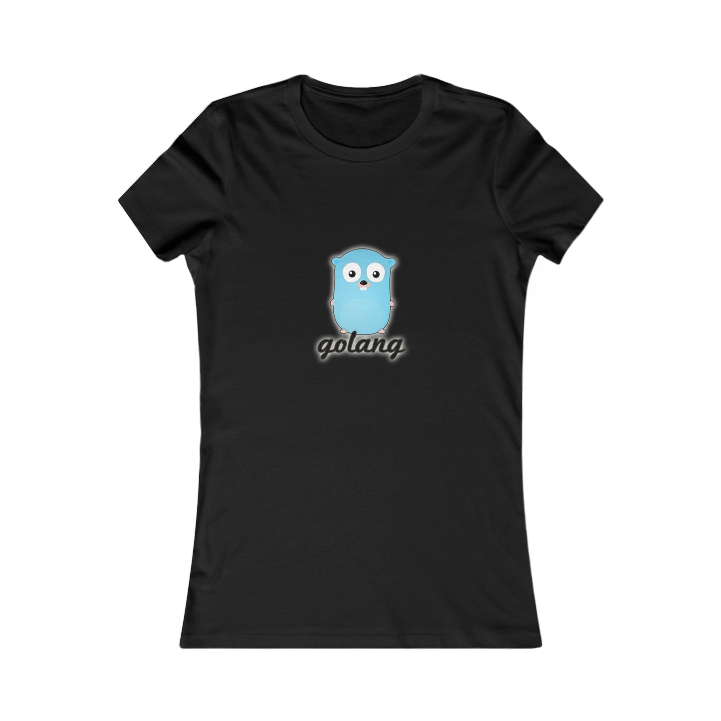 Golang Logo & Text - Women's Favorite Tee