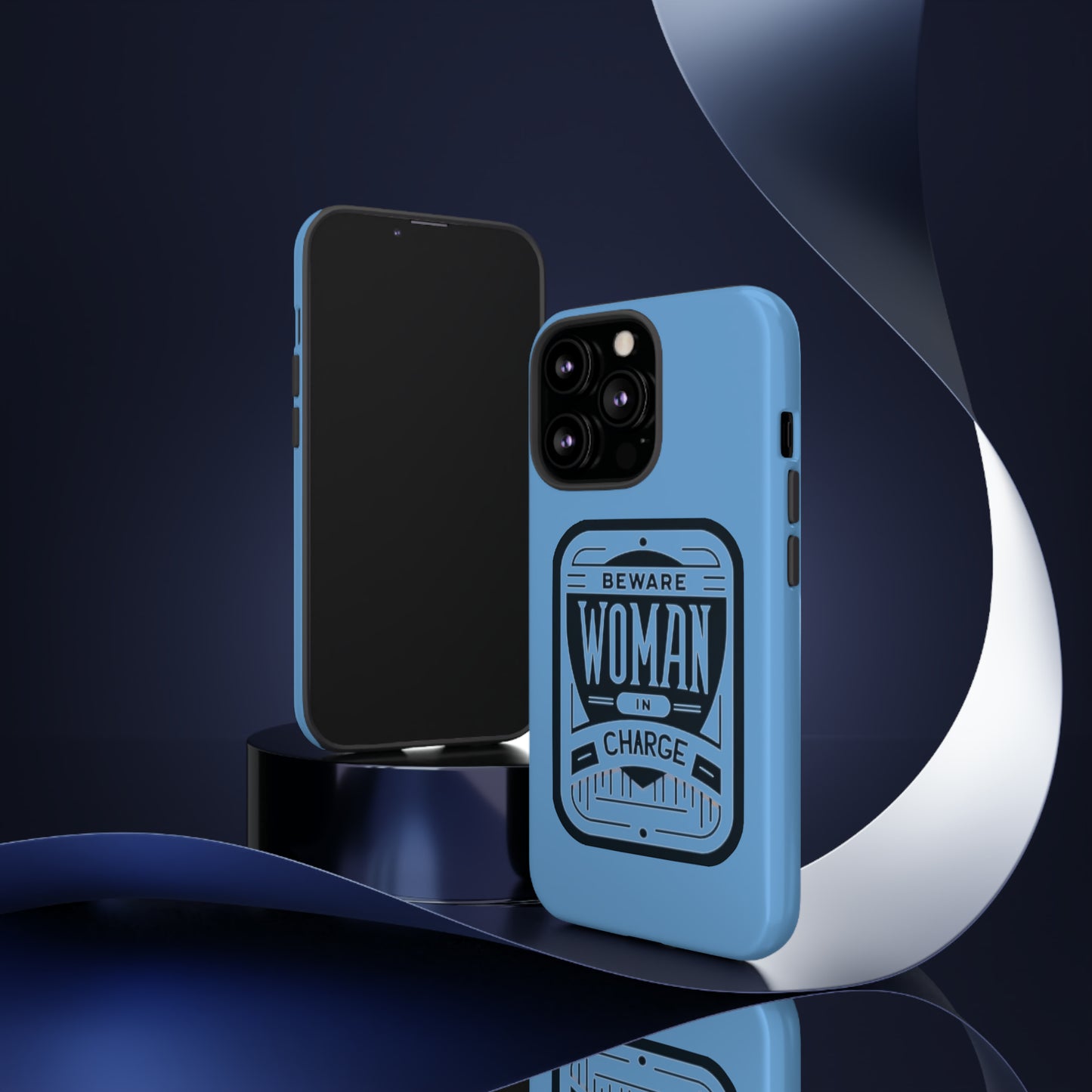 Woman In Charge (Light Blue) - Tough Cases