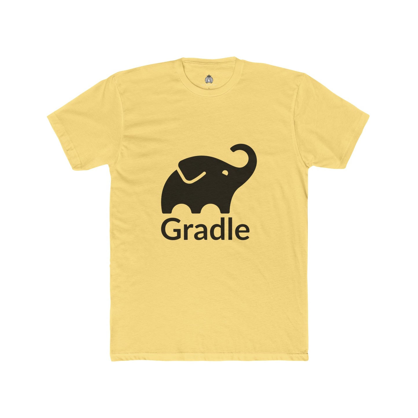 Gradle Logo T-Shirt (Black Squared) - Men