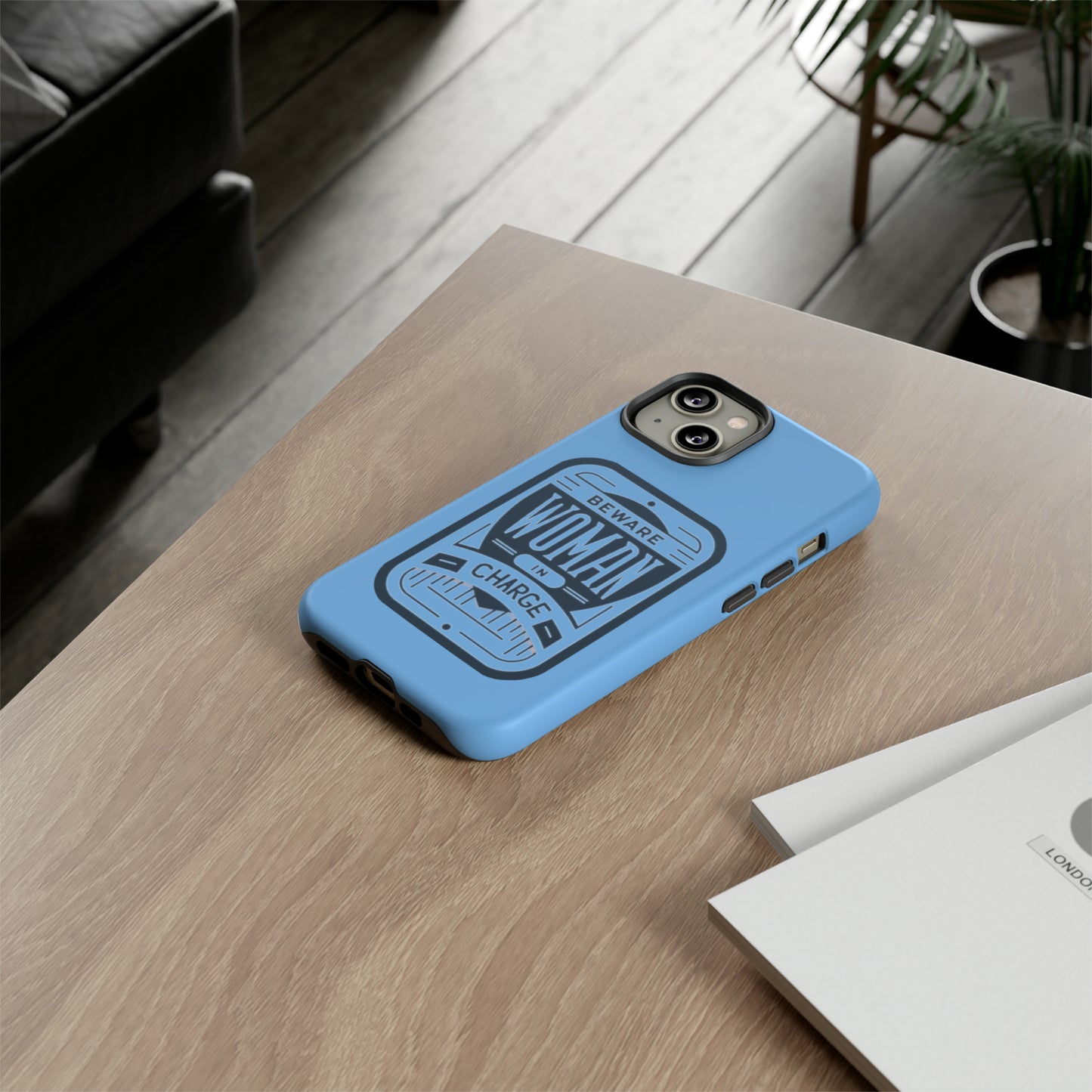 Woman In Charge (Light Blue) - Tough Cases