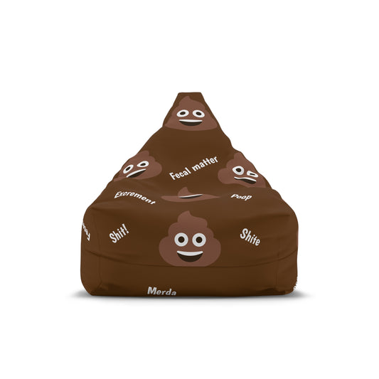 Funny Shit Bean Bag Chair Cover