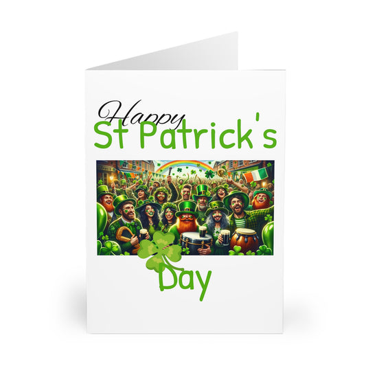 Happy St Patrick's Day - Greeting Cards (5 Pack)