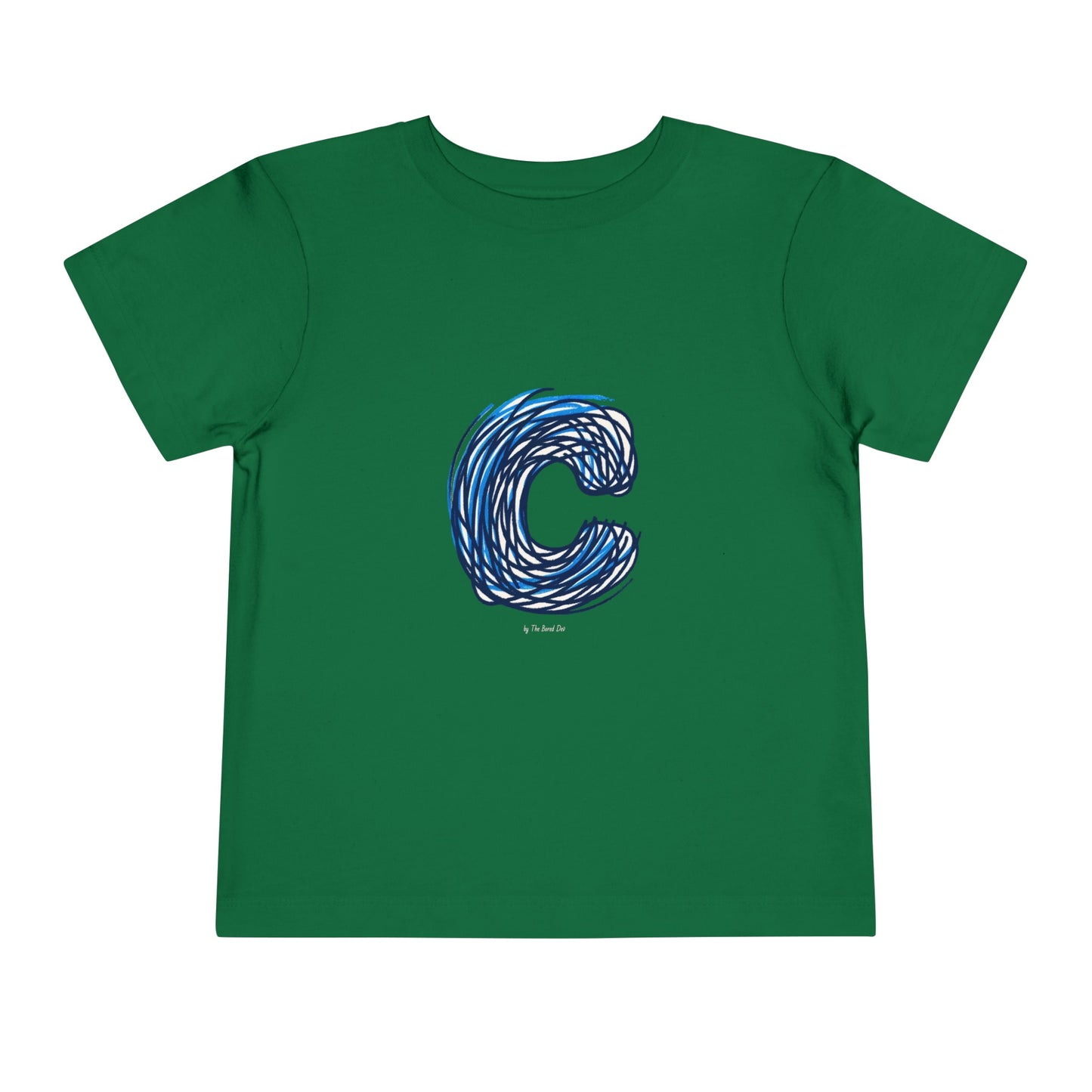 Scribbles (Letter C) T-Shirt - Toddler Short Sleeve Tee