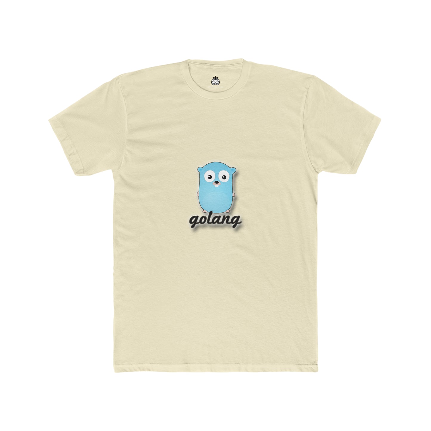 Golang Logo & Text - Men T-Shirt