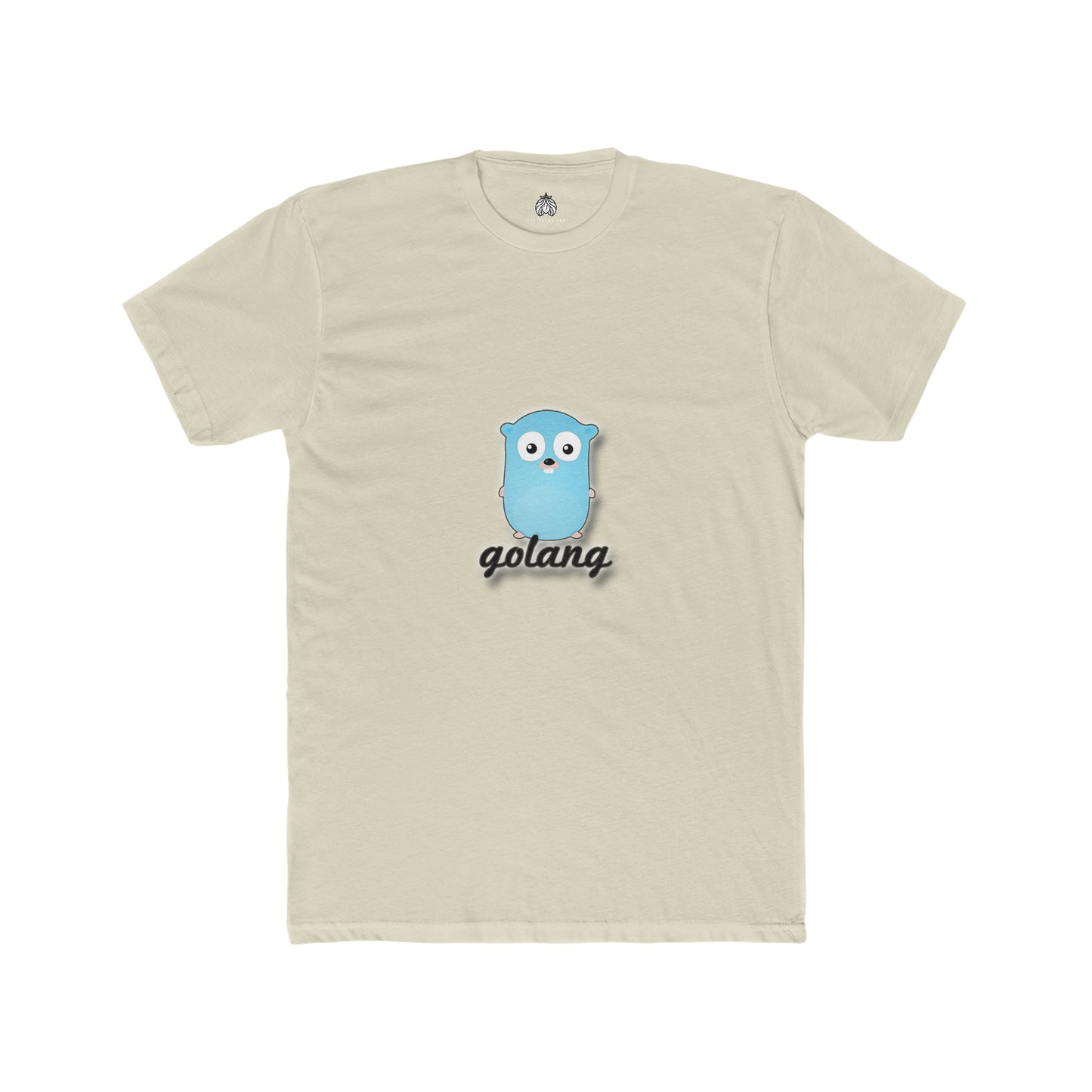 Golang Logo & Text - Men T-Shirt