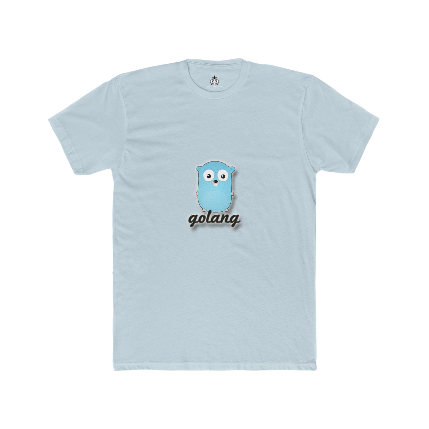 Golang Logo & Text - Men T-Shirt