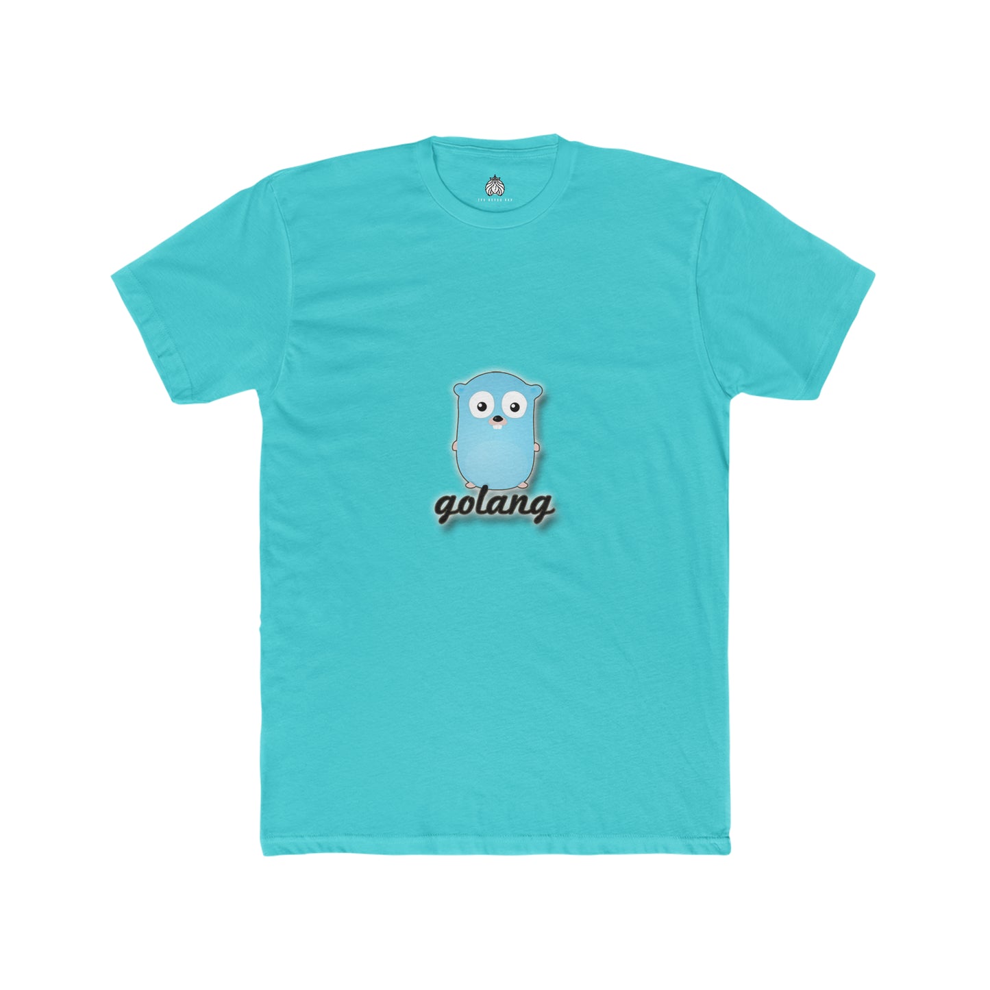 Golang Logo & Text - Men T-Shirt