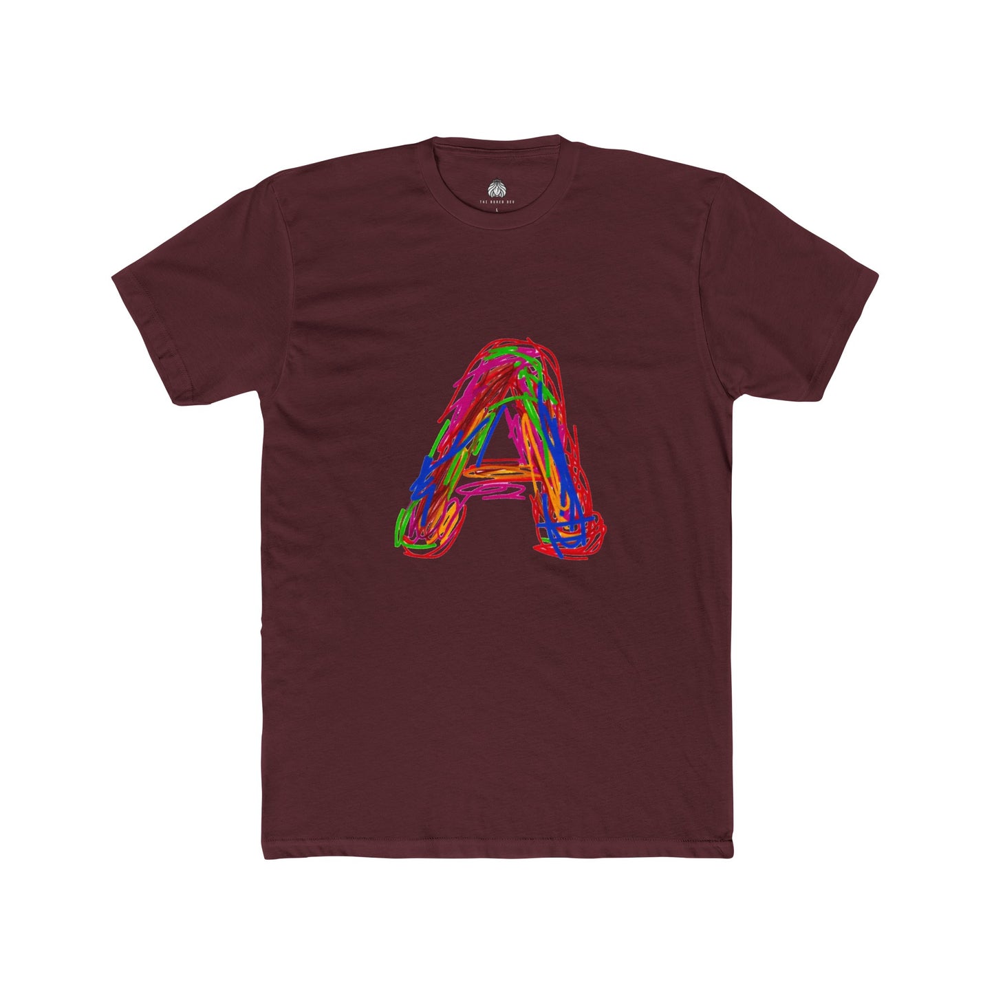 Scribbles (Letter A) T-Shirt - Men