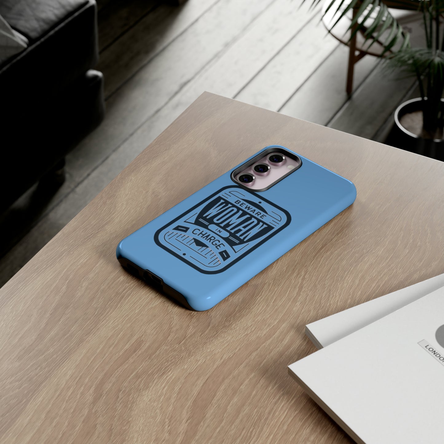Woman In Charge (Light Blue) - Tough Cases