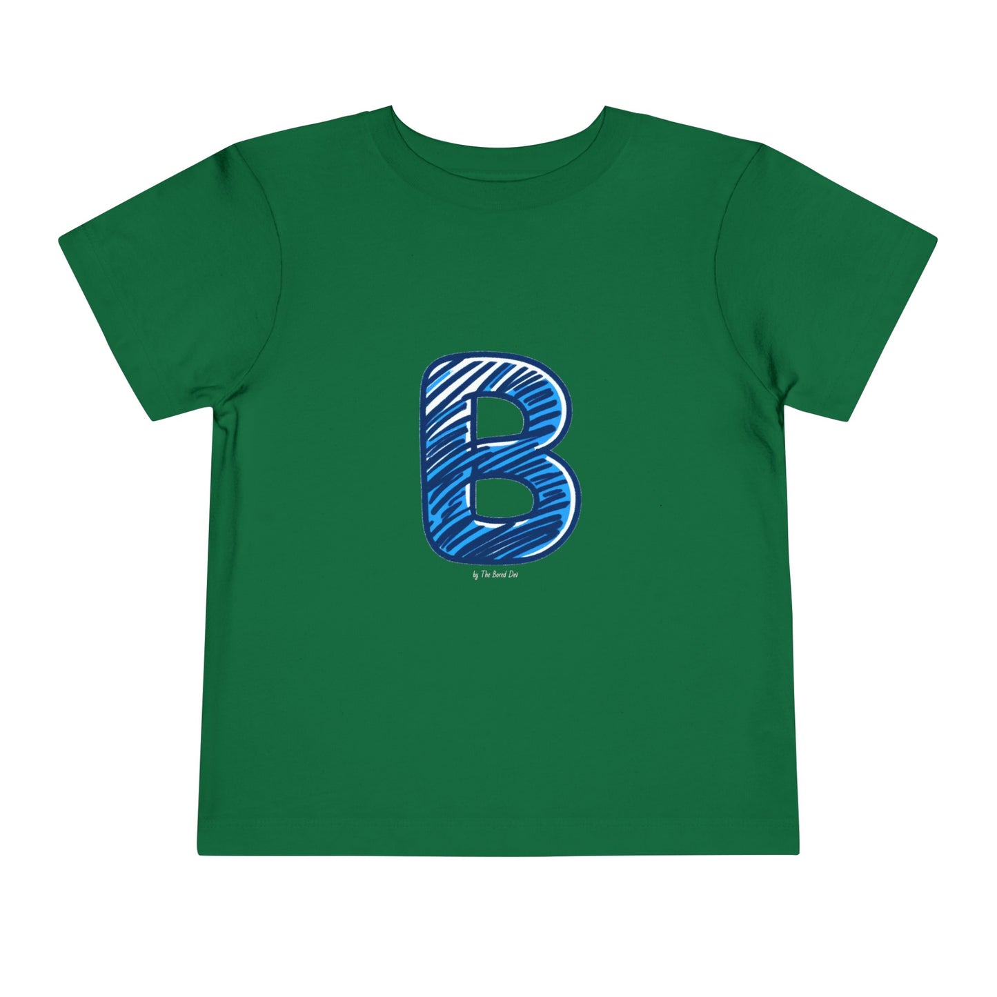 Scribbles (Letter B) T-Shirt - Toddler Short Sleeve Tee