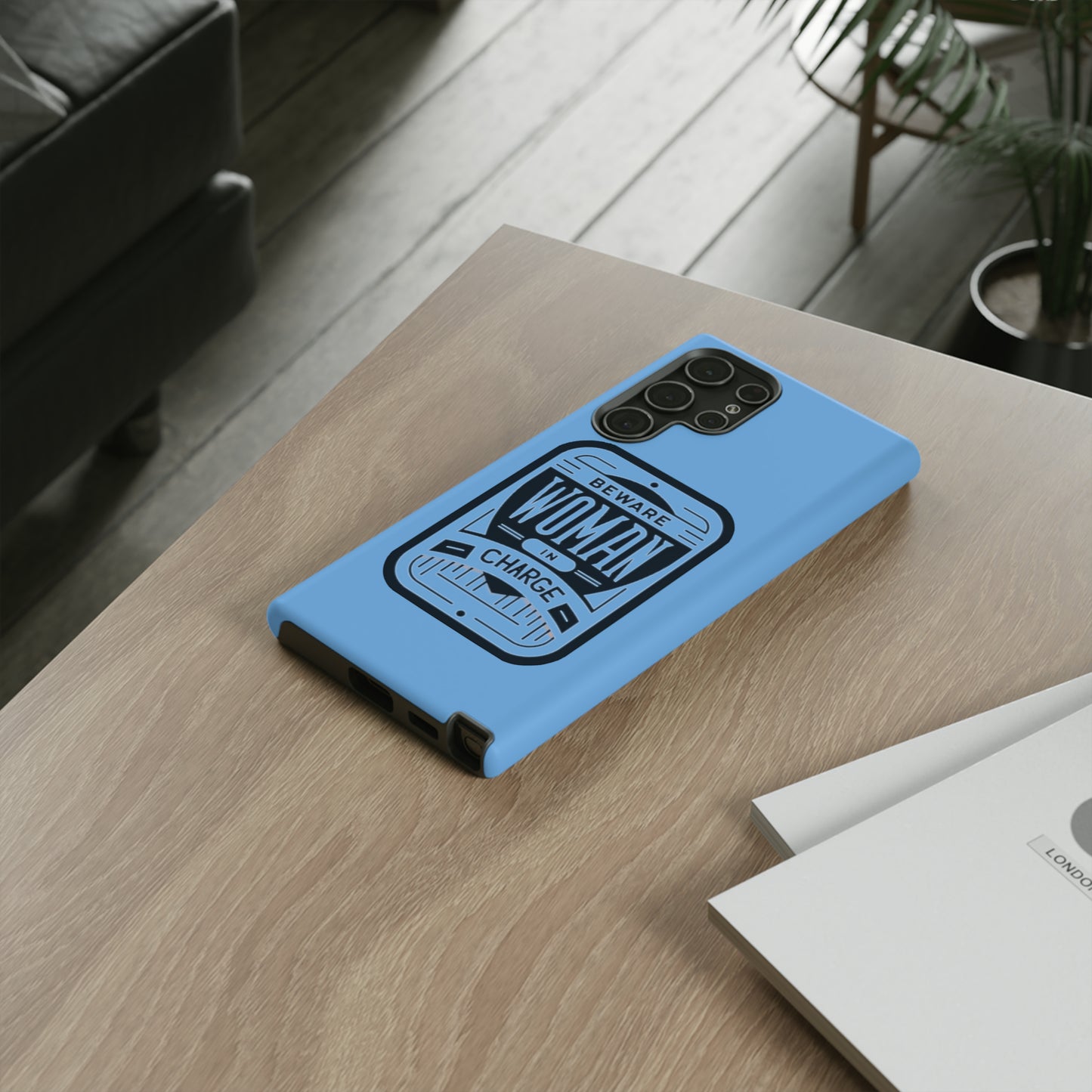 Woman In Charge (Light Blue) - Tough Cases