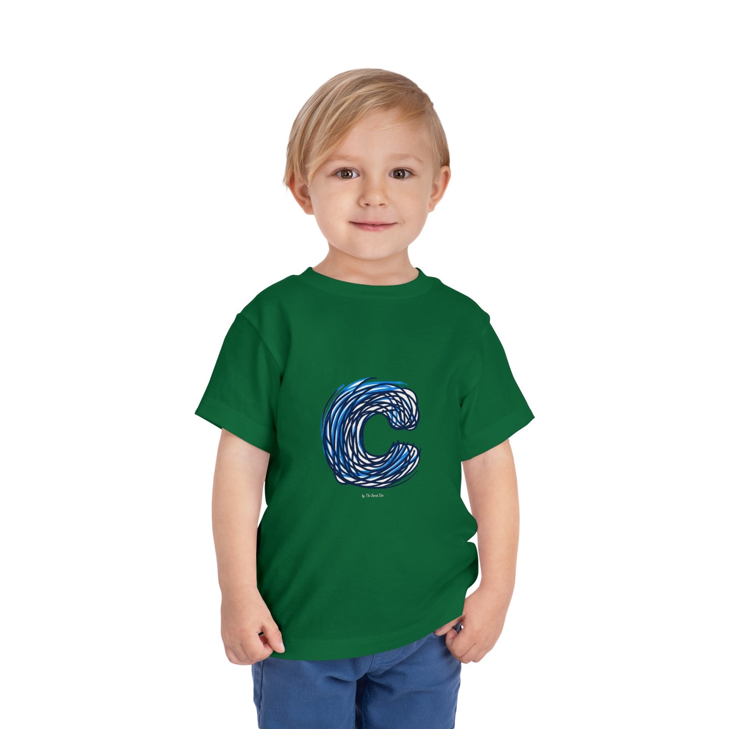 Scribbles (Letter C) T-Shirt - Toddler Short Sleeve Tee