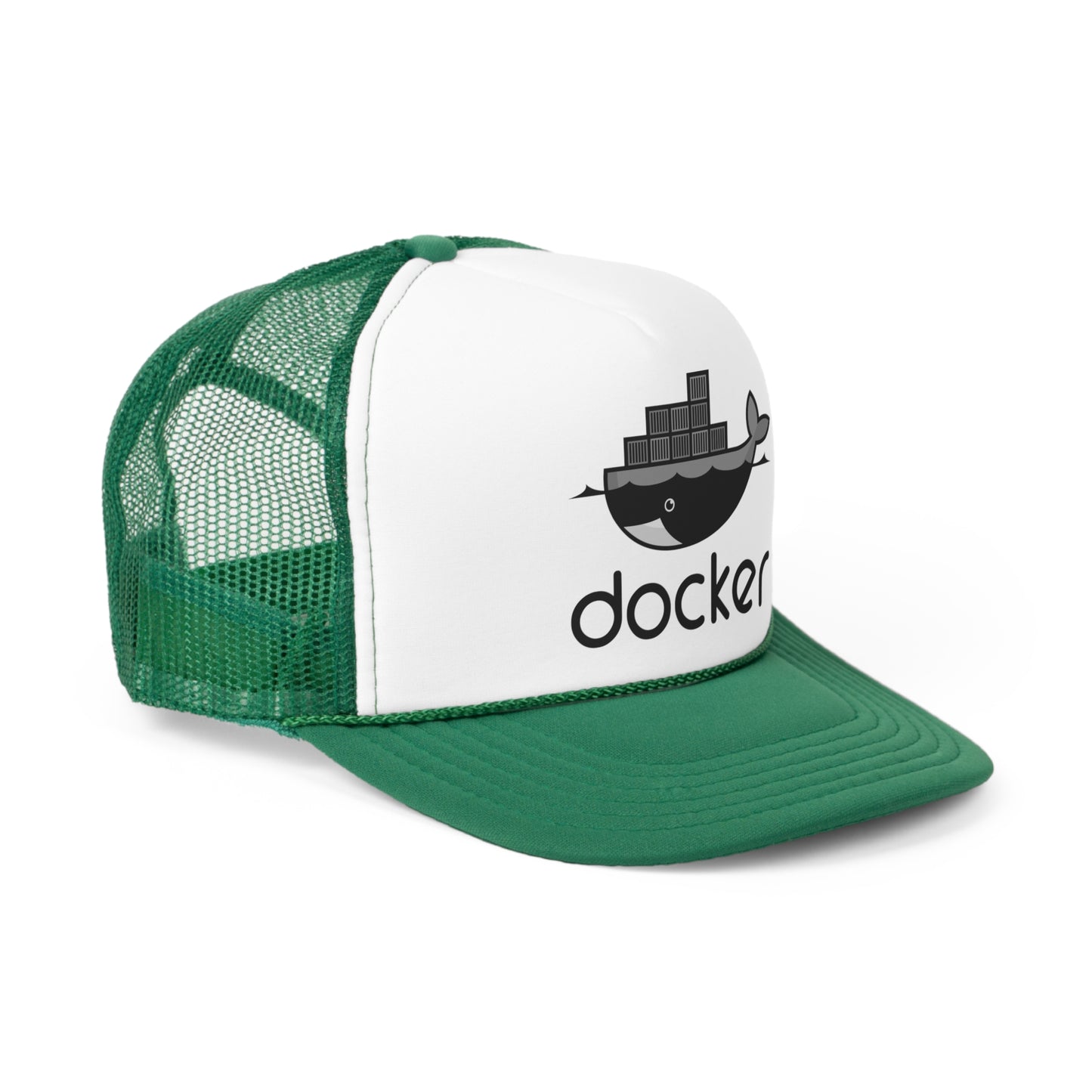 Docker Black Logo - Trucker Cap