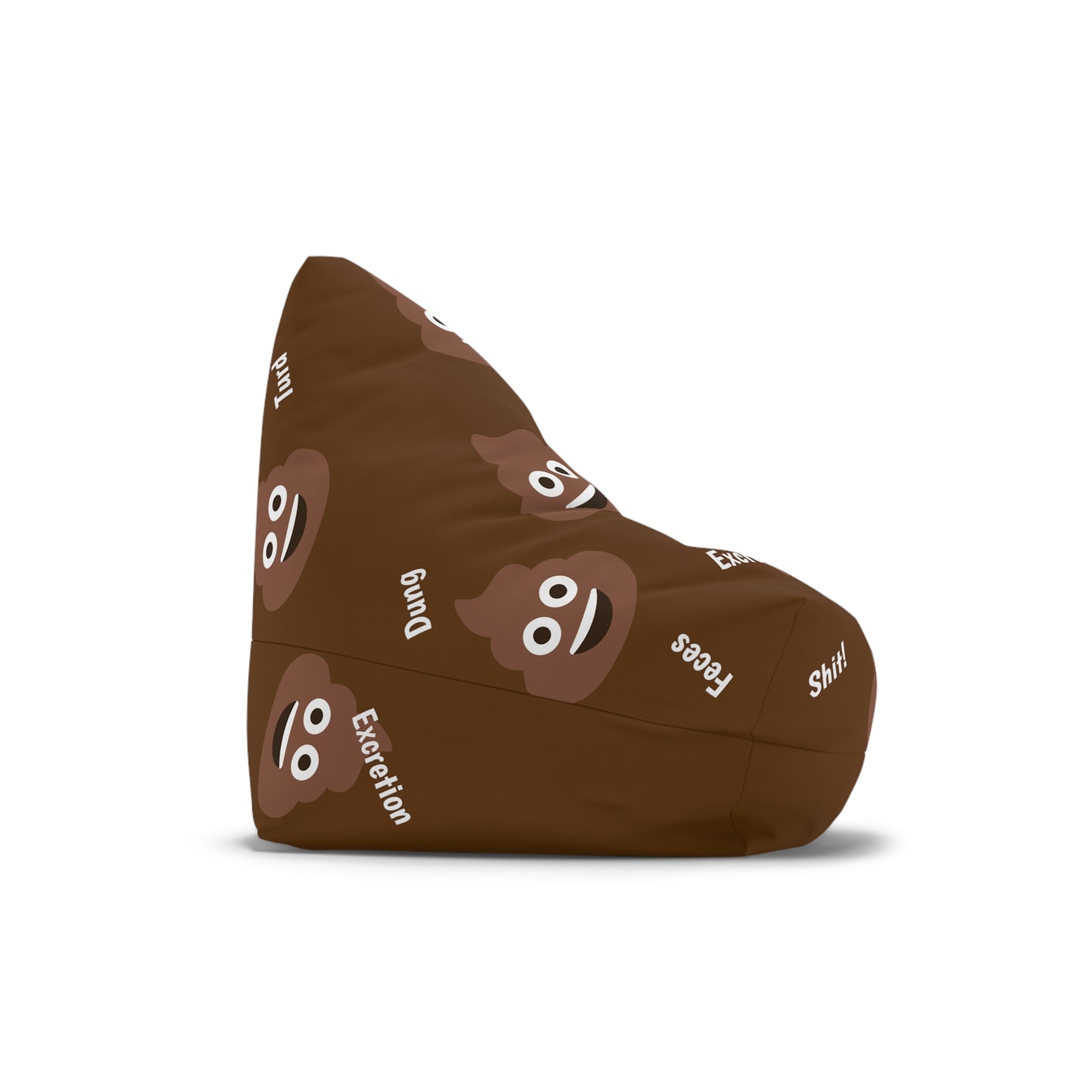Funny Shit Bean Bag Chair Cover